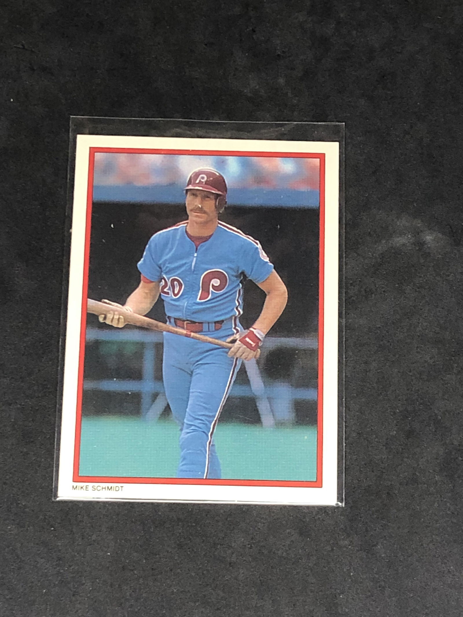 Mike Schmidt Baseball Card (1 of 1)