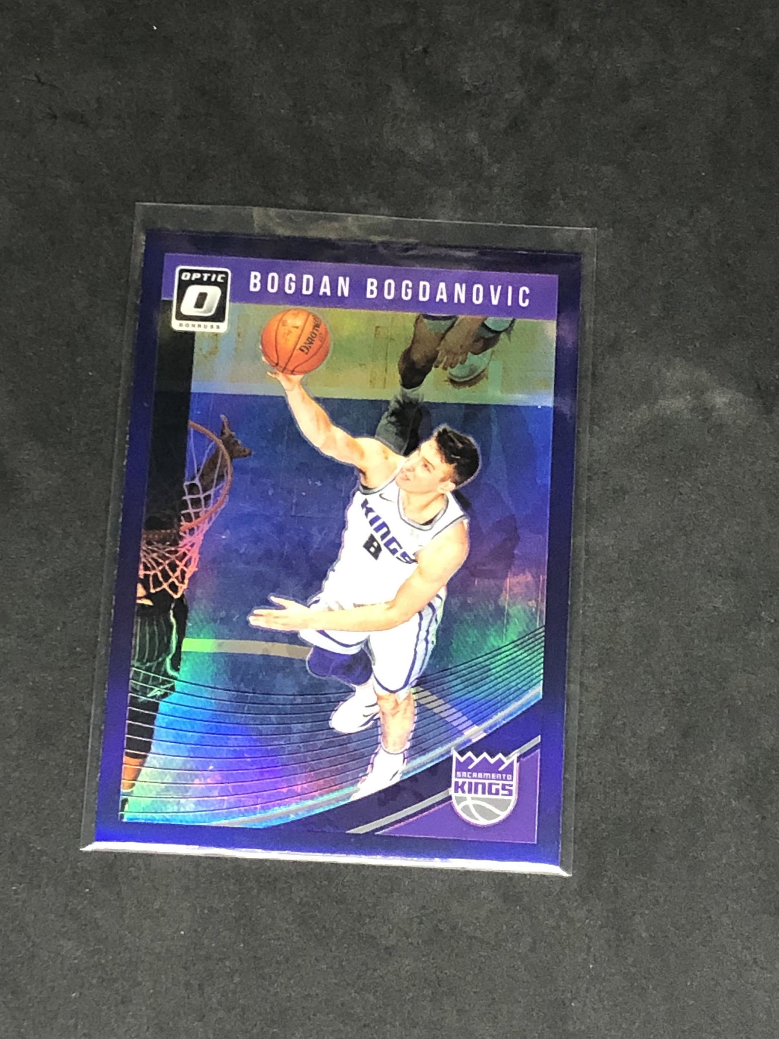 Bogdan Bogdanovic Panini Donruss Optic Purple Prizm: Bogdan Bogdanovic Panini Donruss Optic Purple Prizm