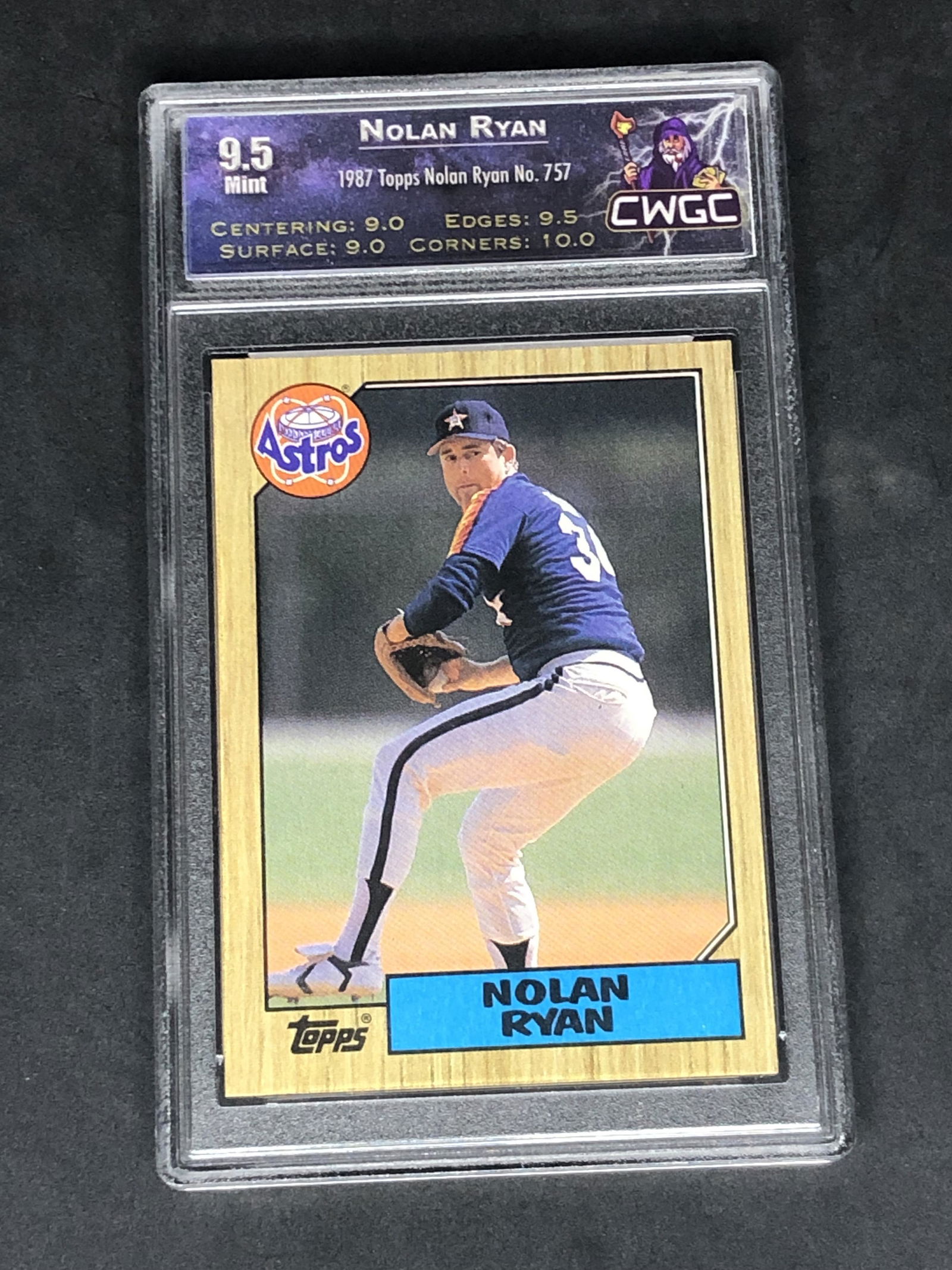 Nolan Ryan Topps Graded CWTC 9.5 (1 of 1)