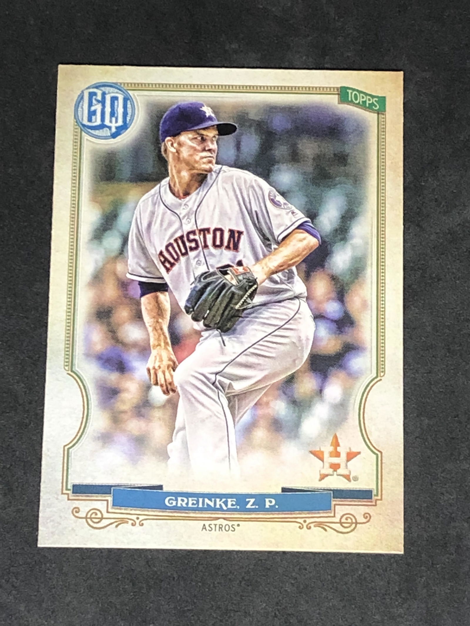 Zack Greinke Topps GQ (1 of 1)
