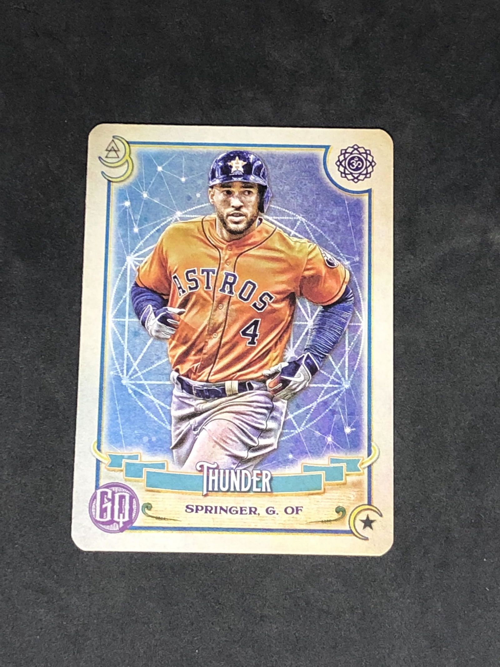 George Springer Topps GQ (1 of 1)