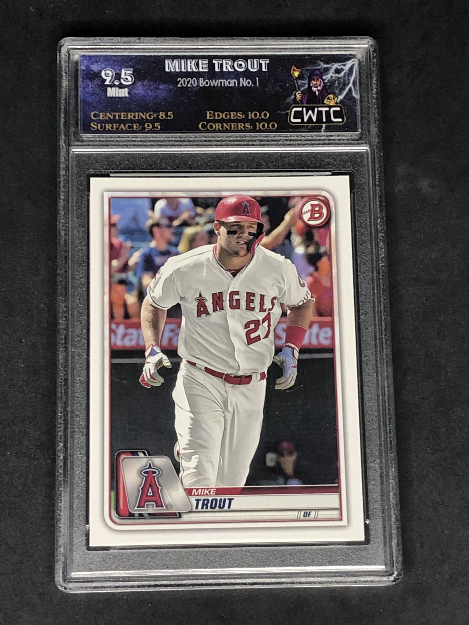 Mike Trout Bowman Graded CWTC 9.5 (1 of 1)