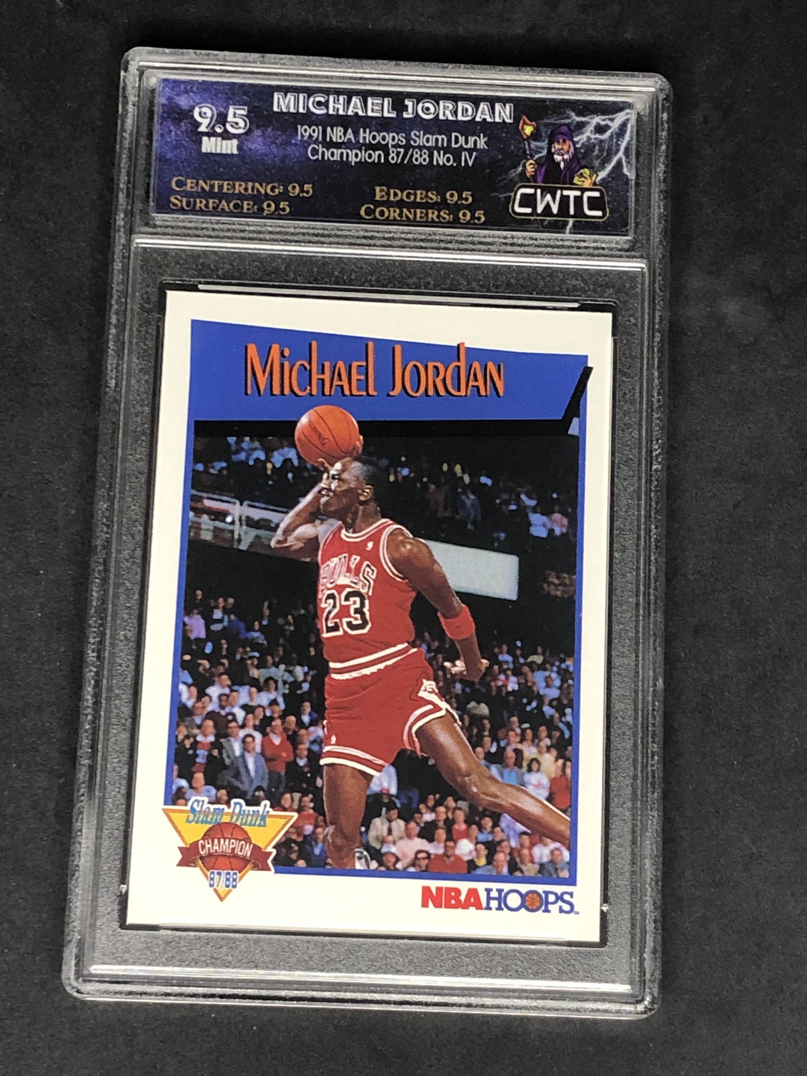 Michael Jordan NBA Hoops Graded CWTC 9.5 (1 of 1)