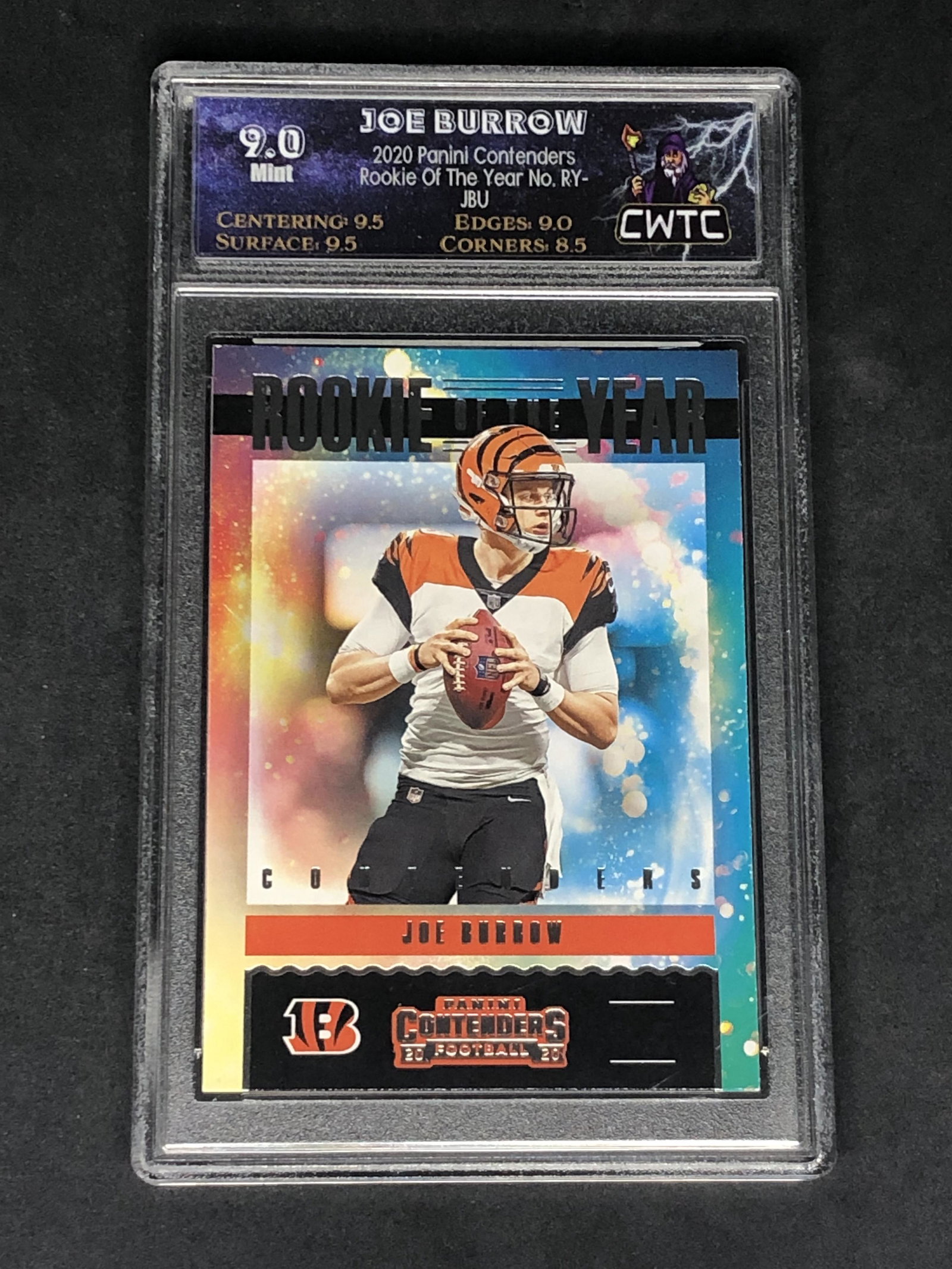 Joe Burrow Panini Contnders Rookie Graded CWTC 9.5 (1 of 1)