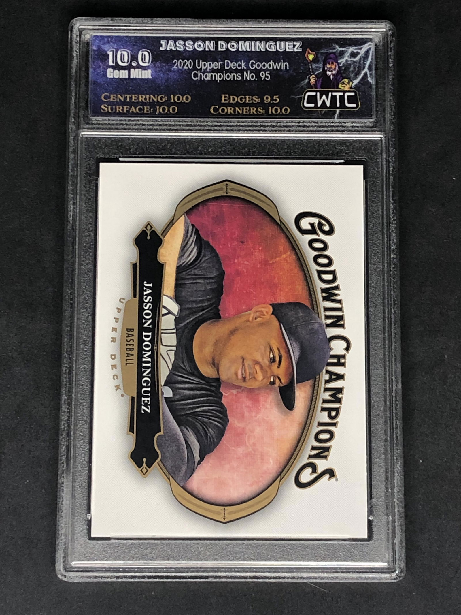 Jasson Dominguez Upper Deck Graded CWTC 10 (1 of 1)