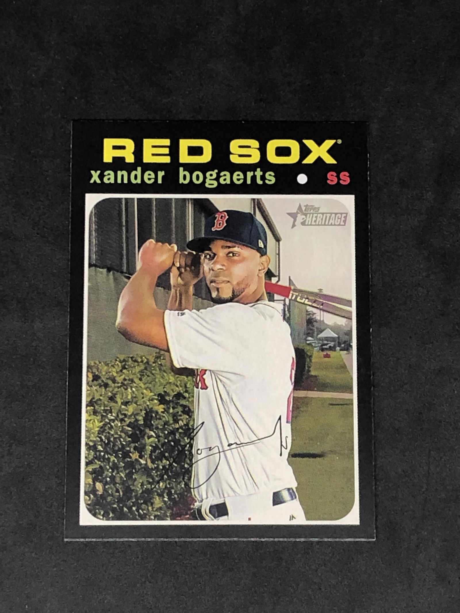 Xander Bogaerts Topps Heritage (1 of 1)
