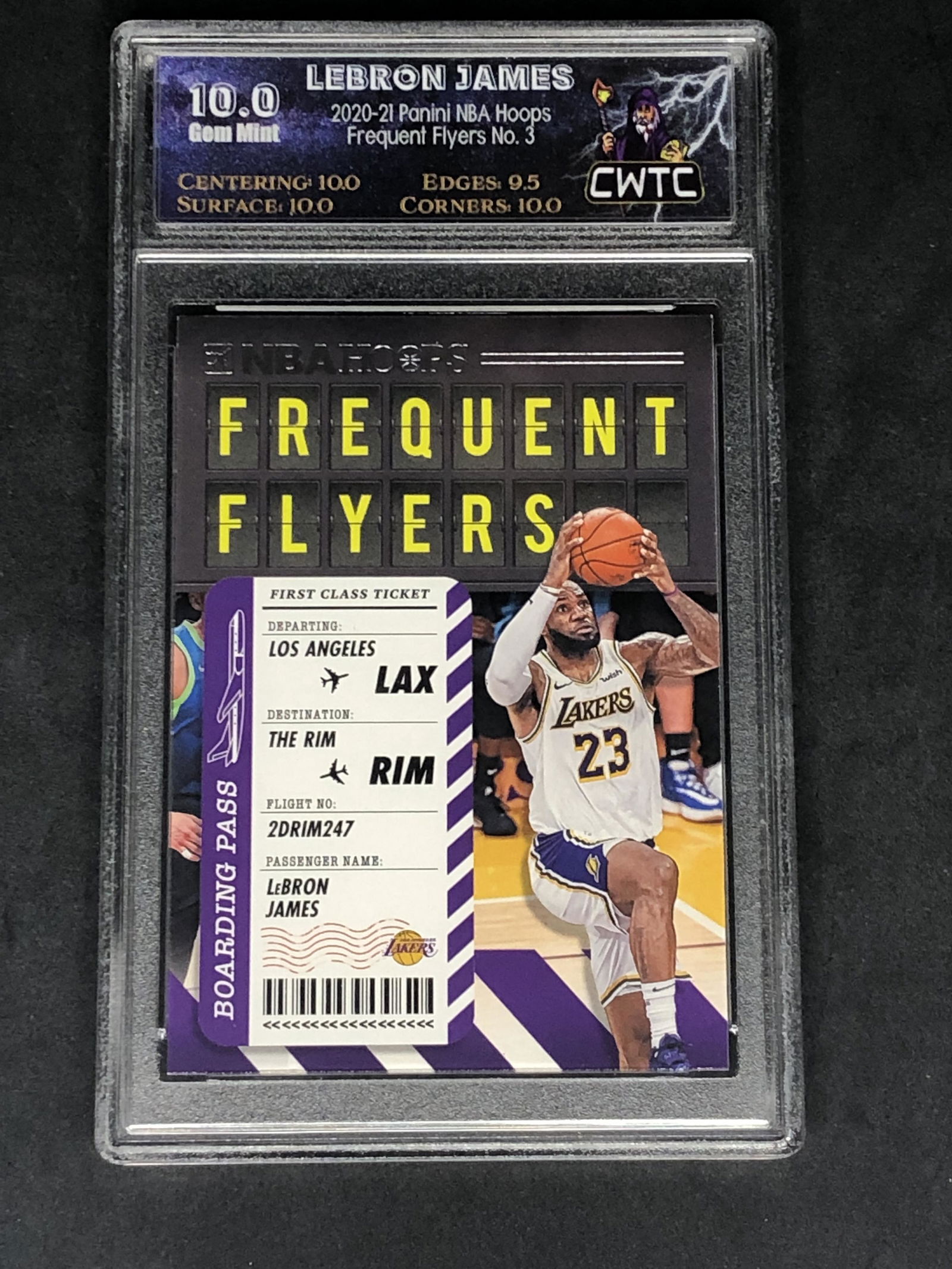 LeBron James Panini NBA Hoops Graded CWTC 10 (1 of 1)