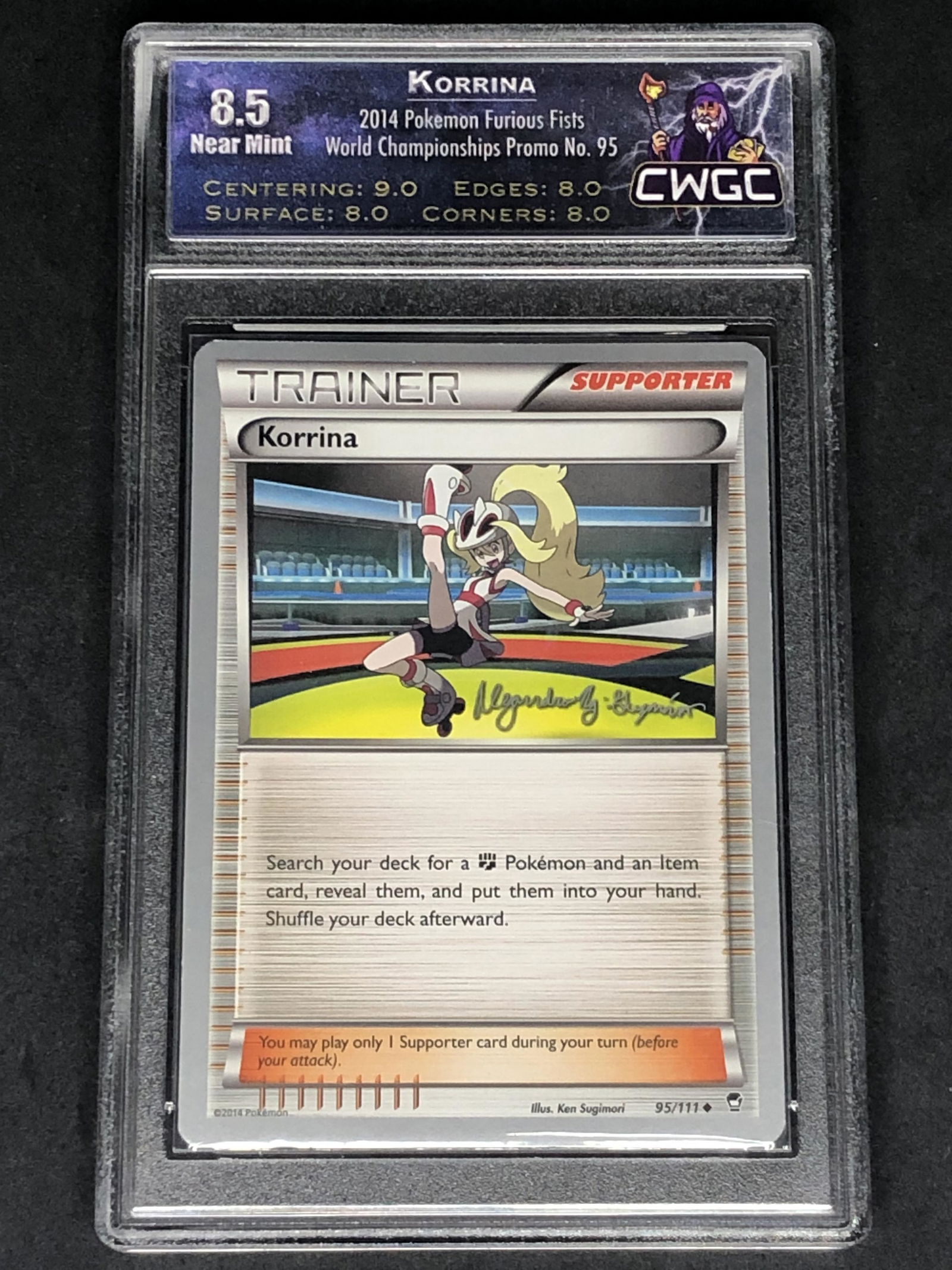 Korrina World Championships Promo Graded CWTC 8.5 (1 of 1)