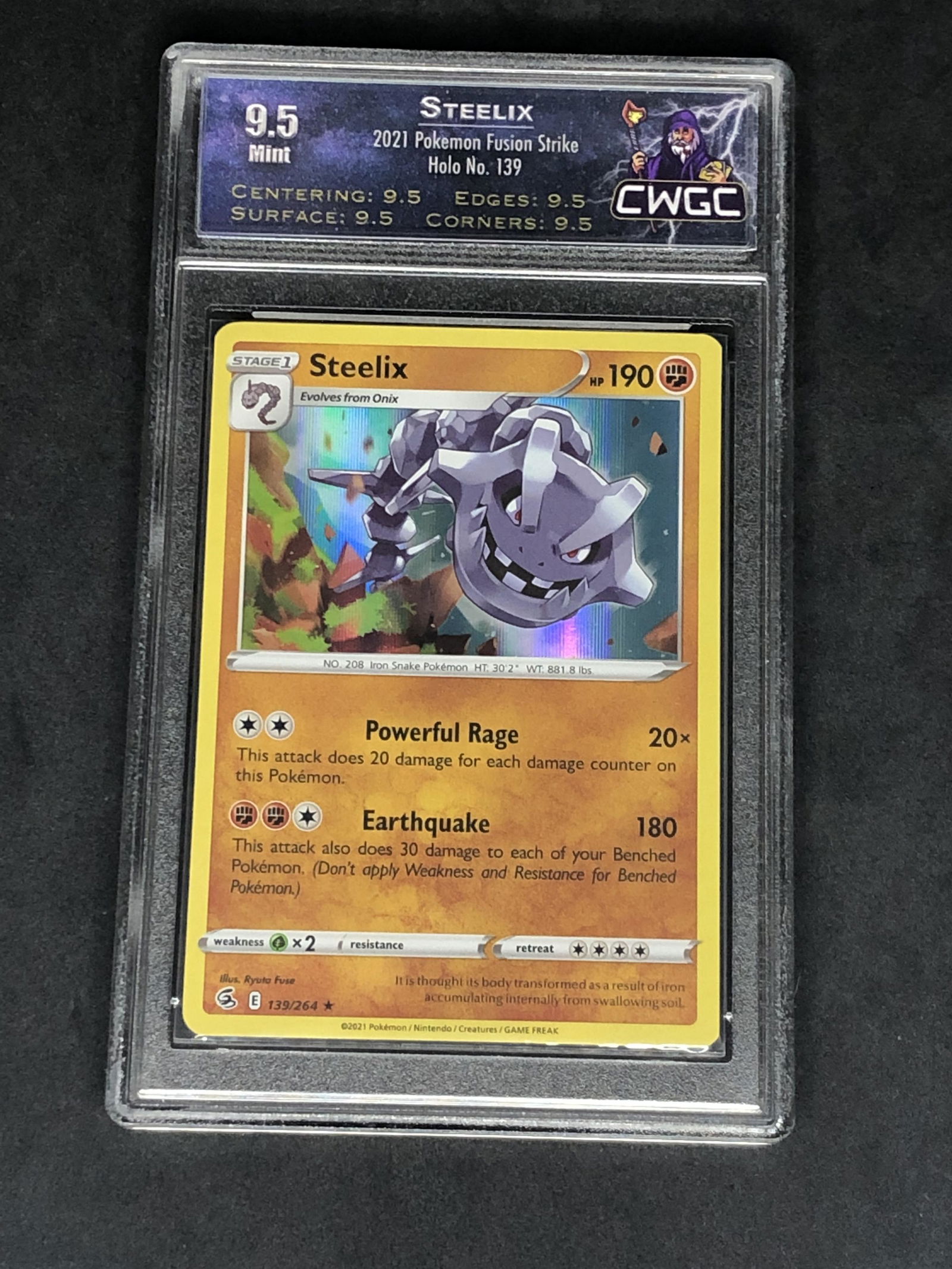 Steelix Holo Graded CWTC 9.5 (1 of 1)