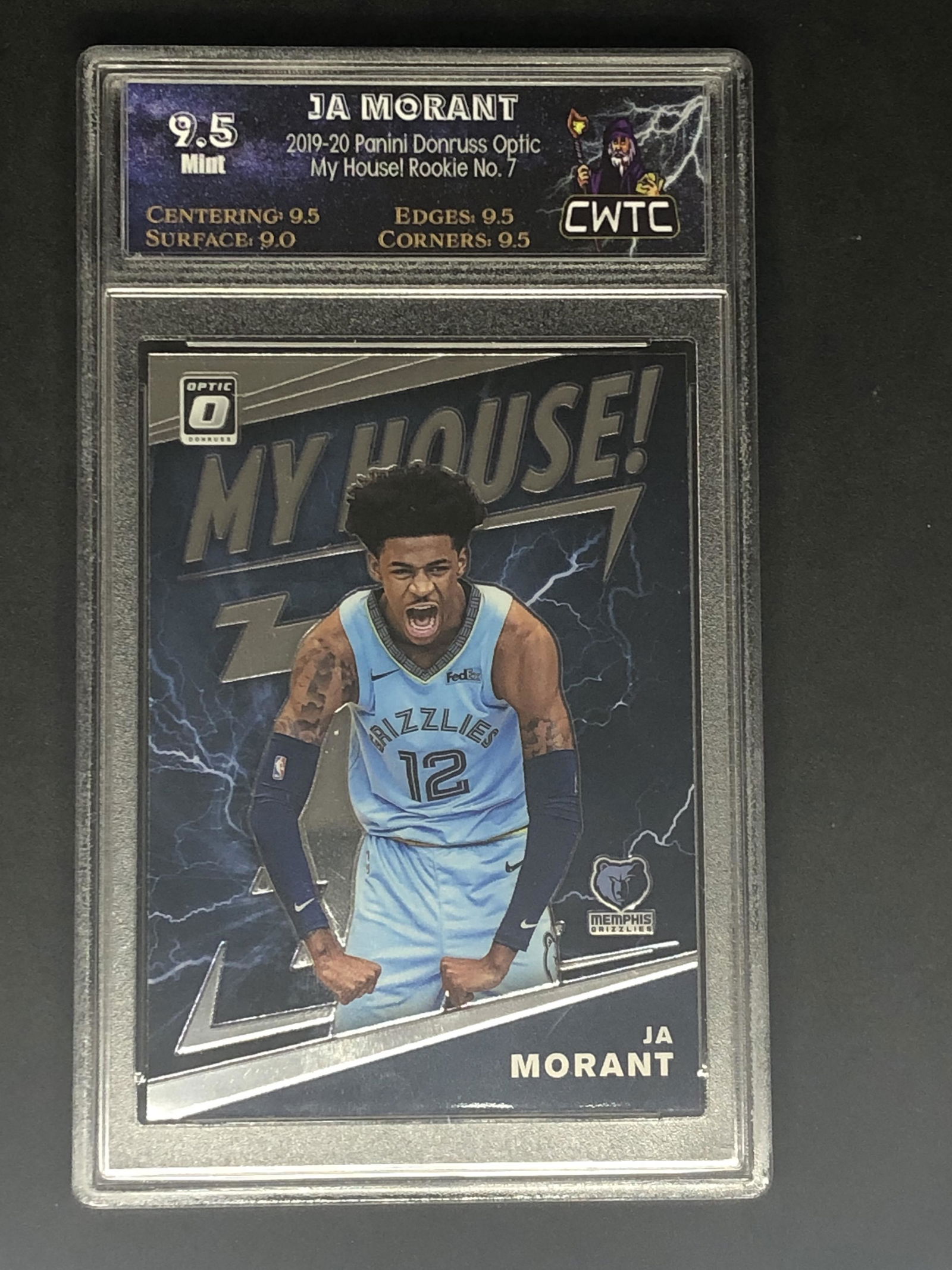 Ja Morant Panini Donruss Optic Rookie Graded CWTC 9.5 (1 of 1)