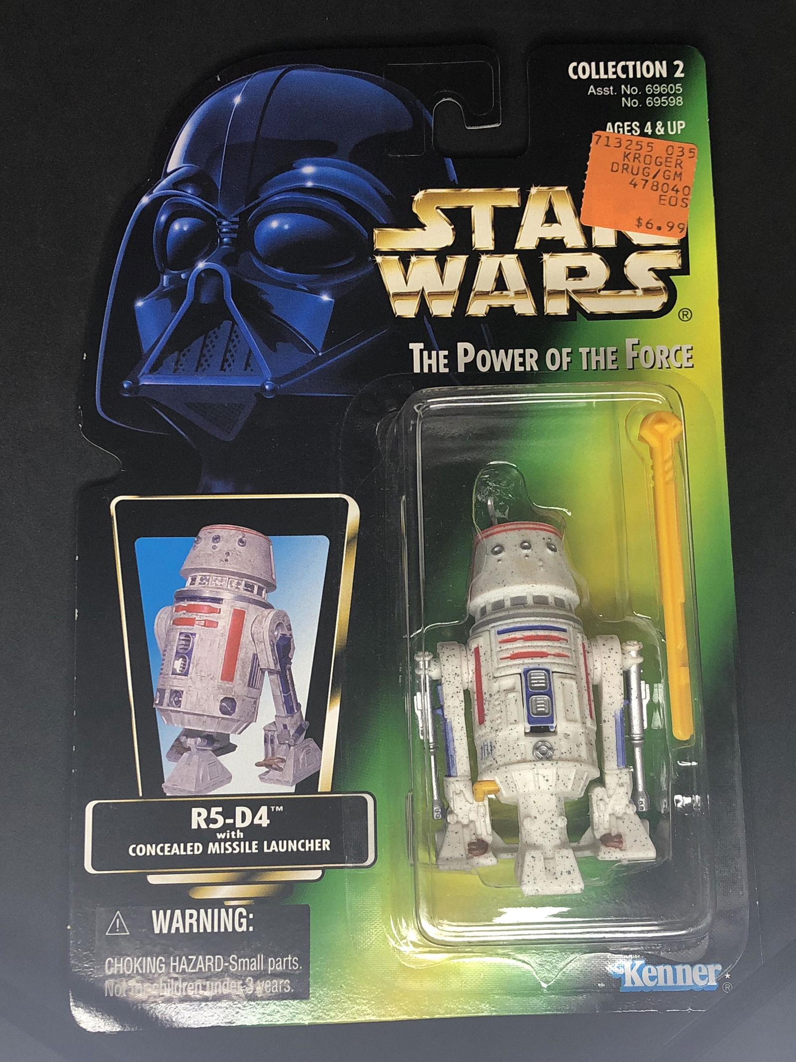 Vintage Star Wars Kenner R5-D4 (1 of 1)