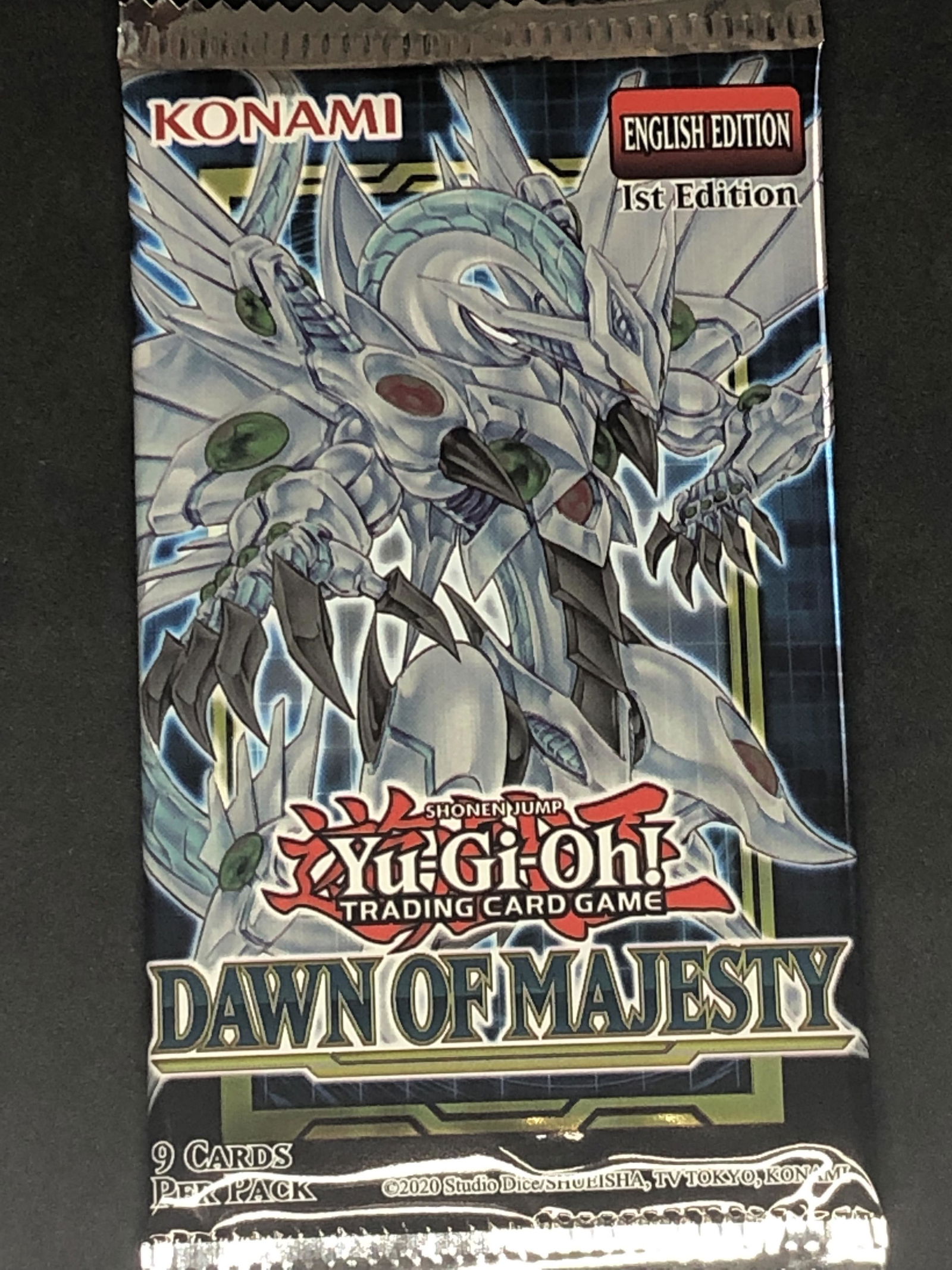 Dawn Of Majesty 1st Edition Yu-Gi-Oh! Card Pack (1 of 1)