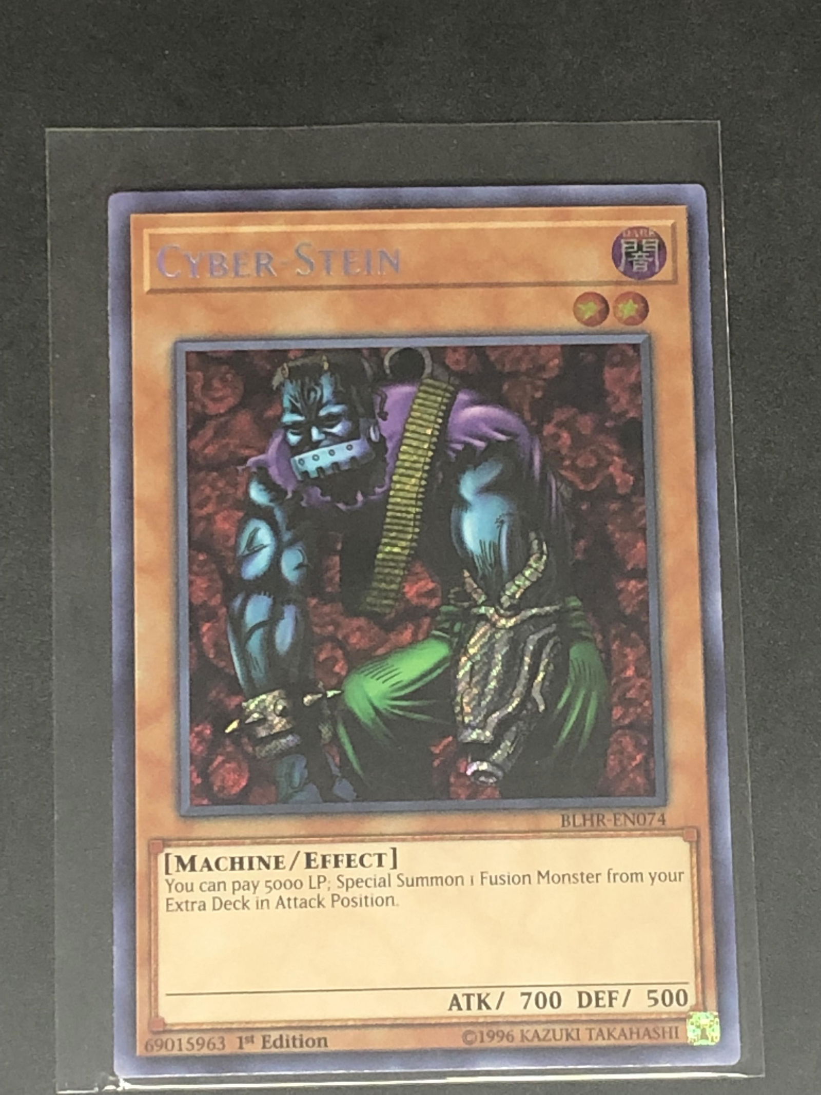 1st Edition Cyber Stein Prismatic Rare Yu-Gi-Oh! Card (1 of 1)