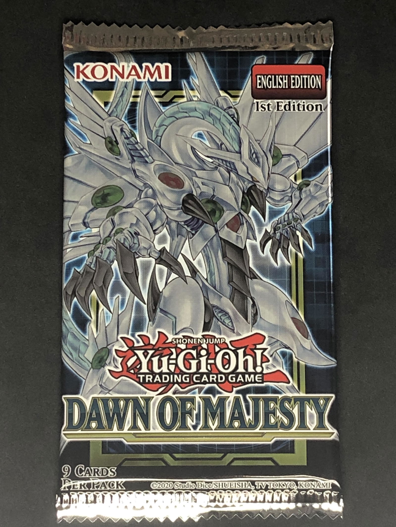 Dawn Of Majesty 1st Edition Yu-Gi-Oh! Card Pack (1 of 1)