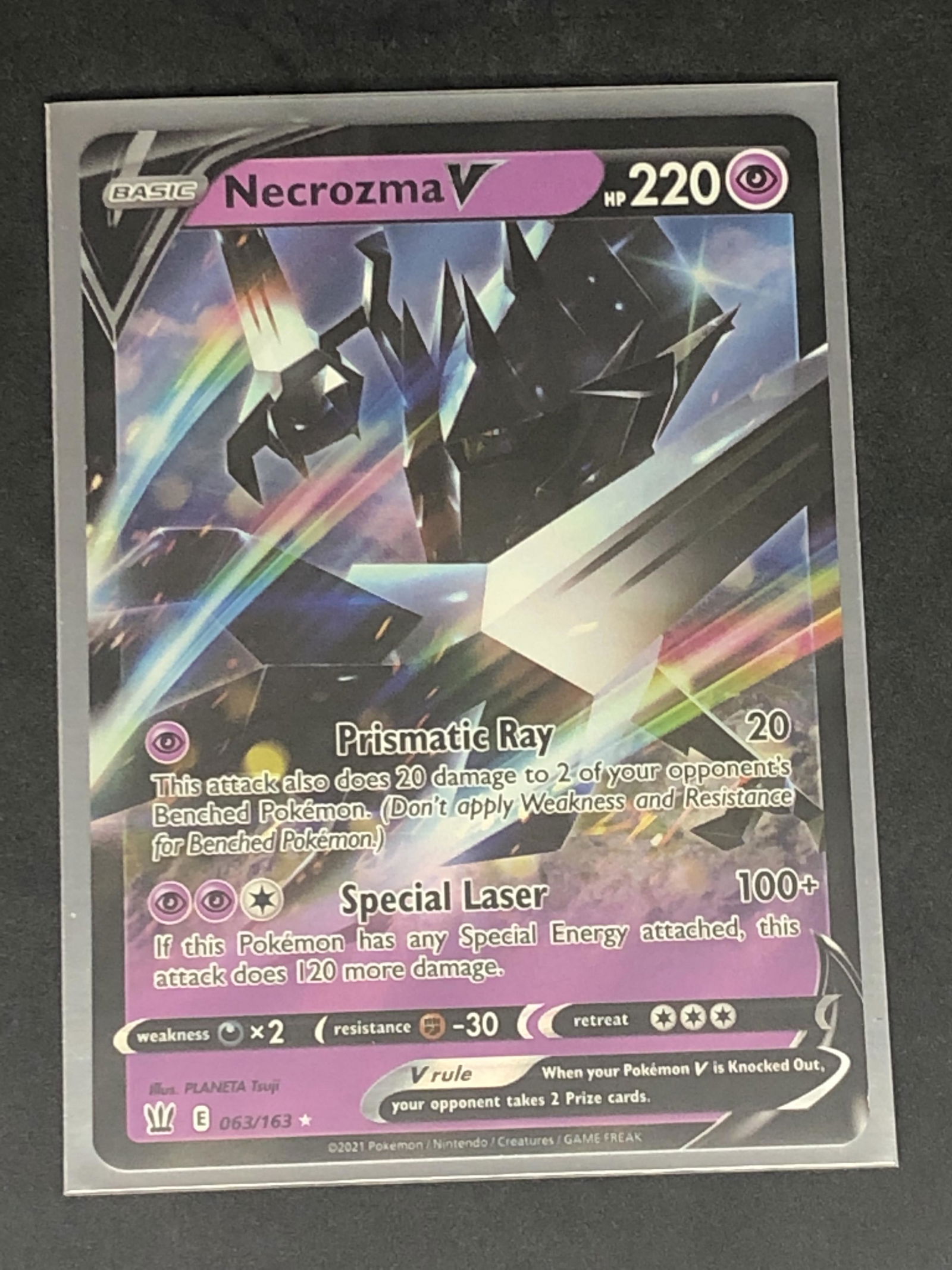 Necrozma V Pokemon Card (1 of 1)