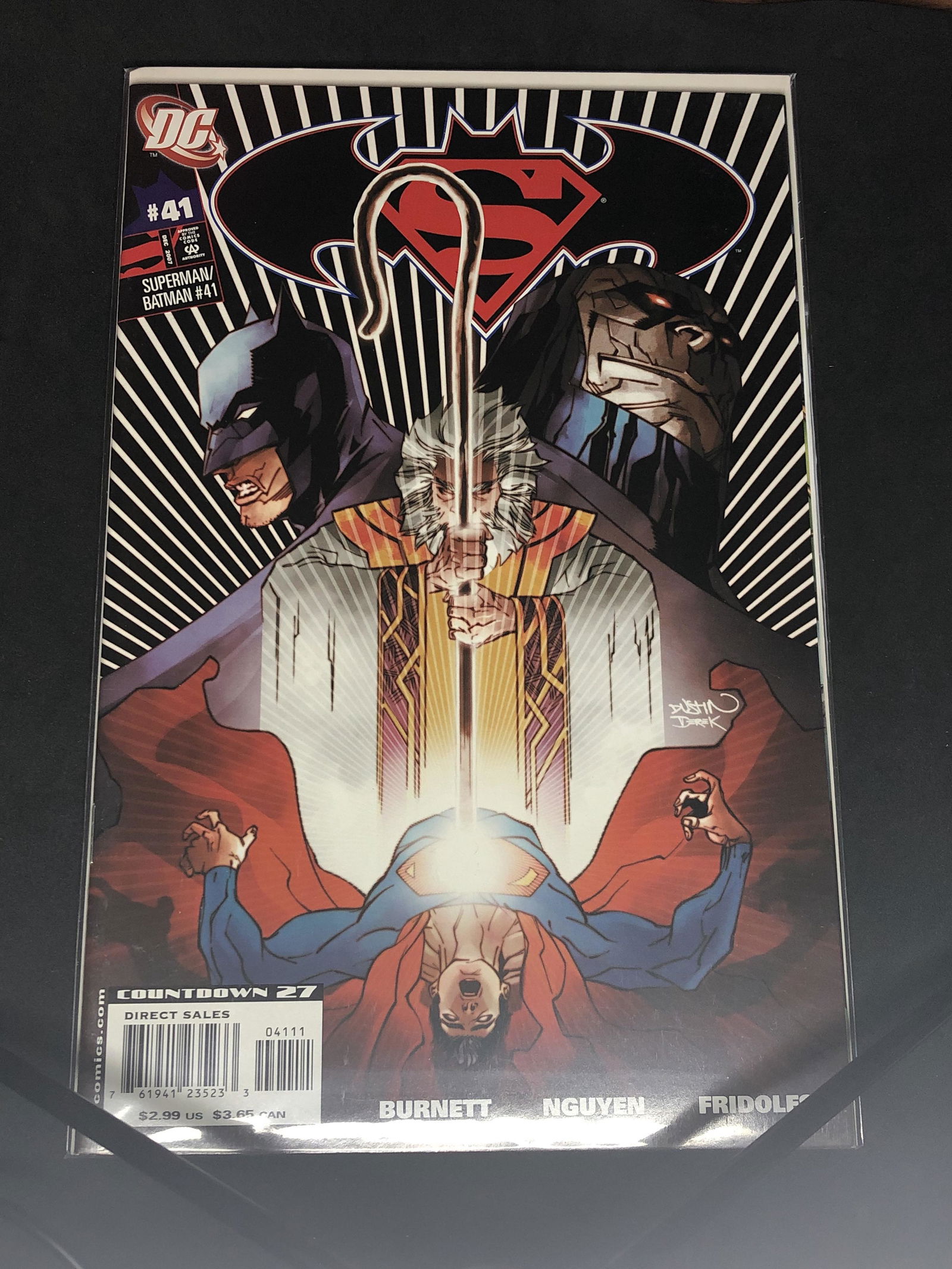 DC Superman & Batman Collctible Comic Book (1 of 1)