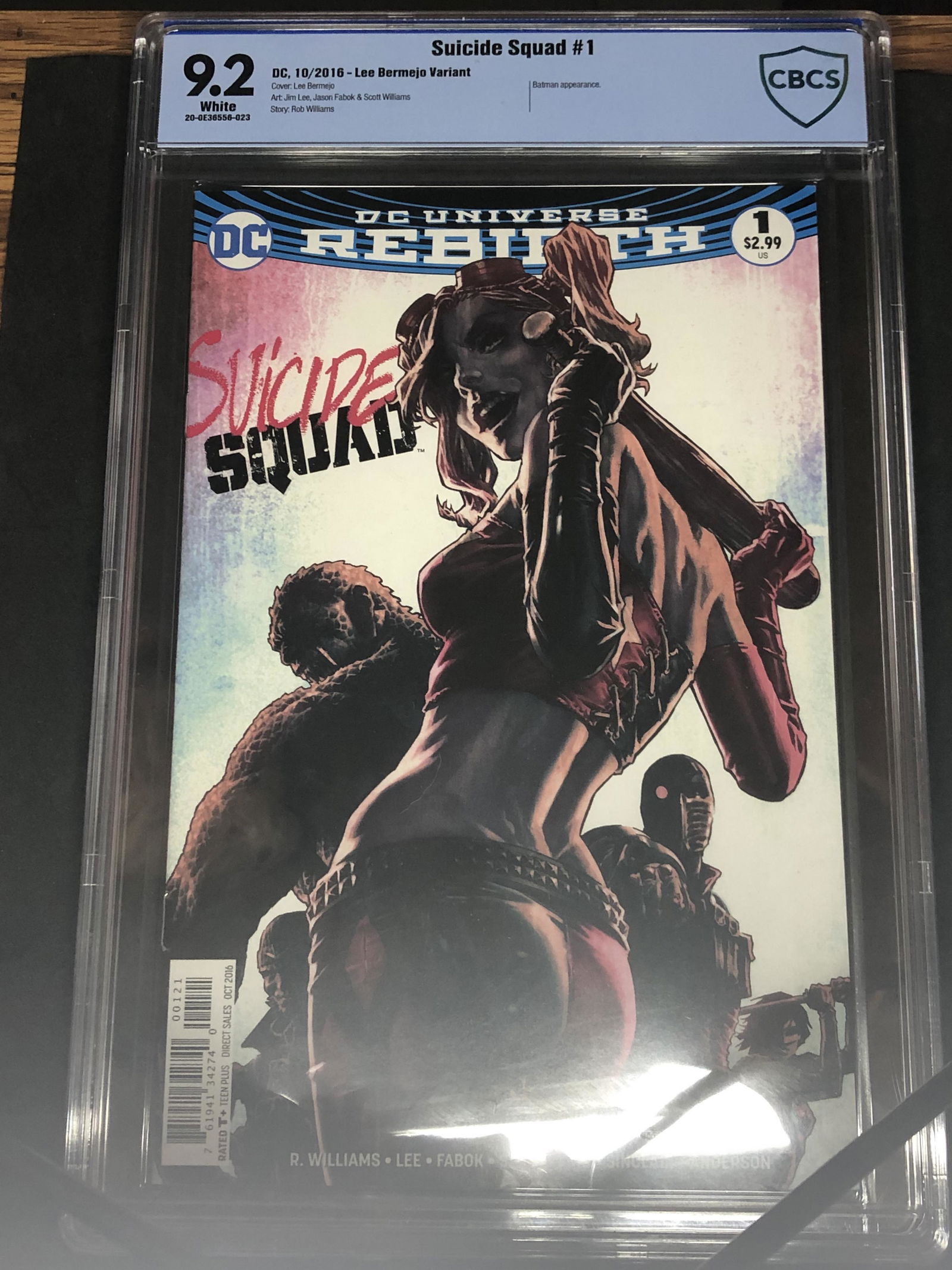 DC Suicide Squad Collectible Comic Book Graded CBCS 9.2 (1 of 1)