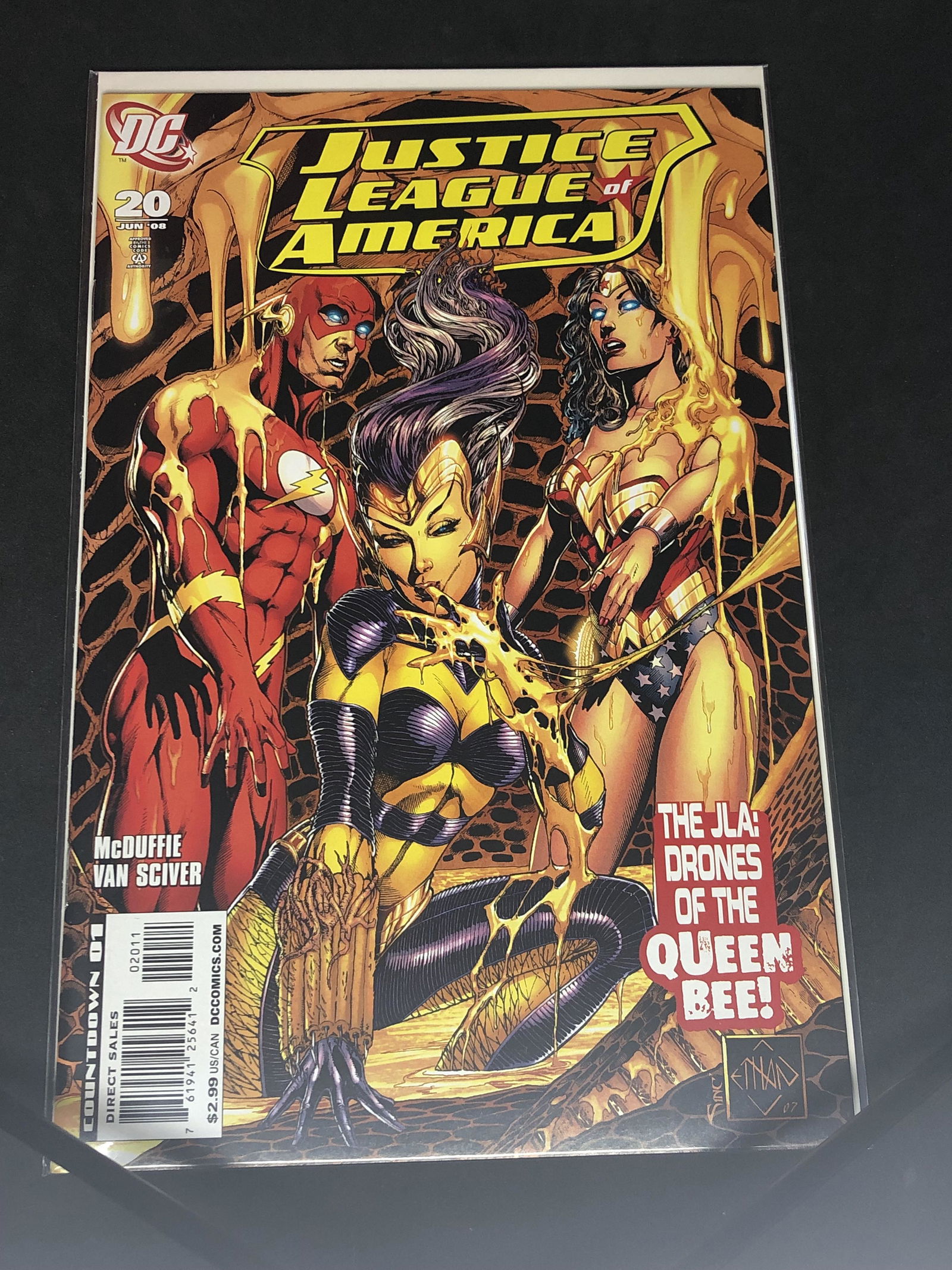 Dc Justic League America Collectible Comic Book