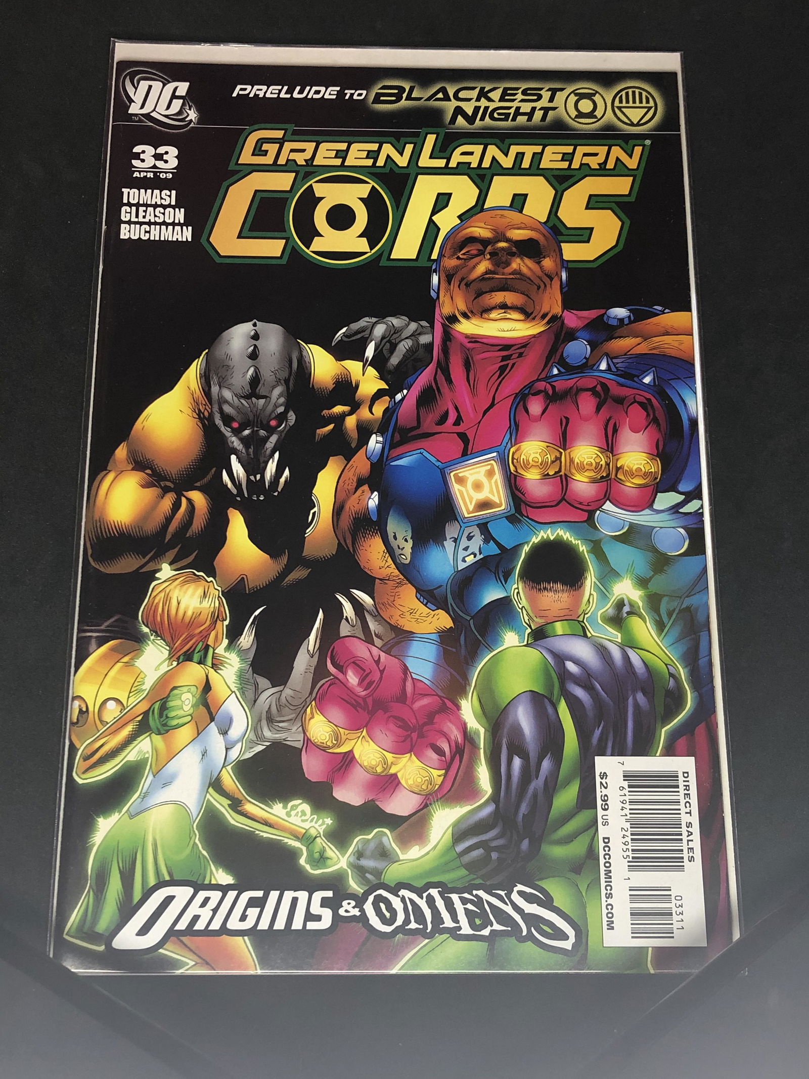 DC Green Lantern Corps Collectible Comic Book (1 of 1)
