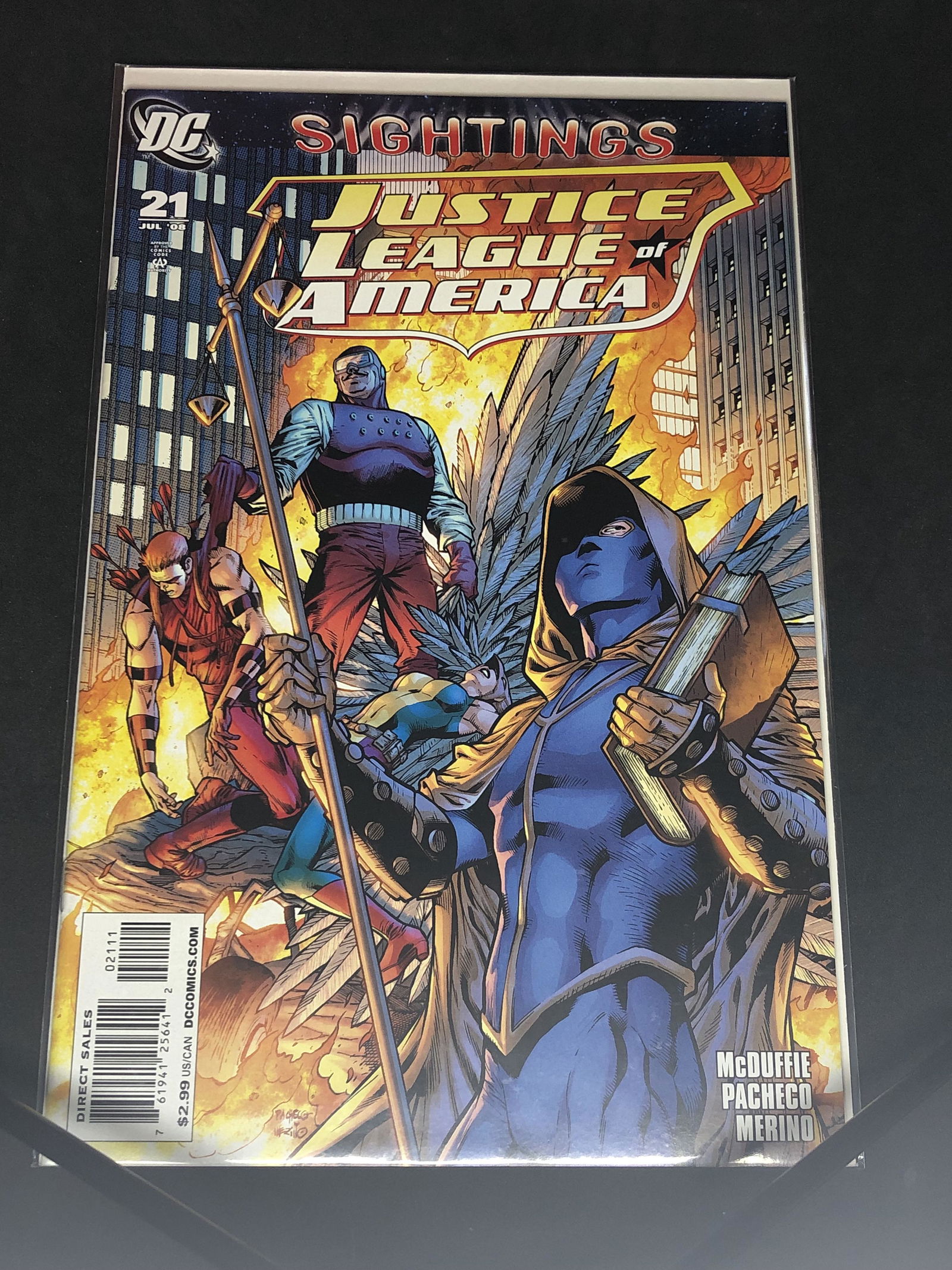 DC Justic League America Collectible Comic Book (1 of 1)