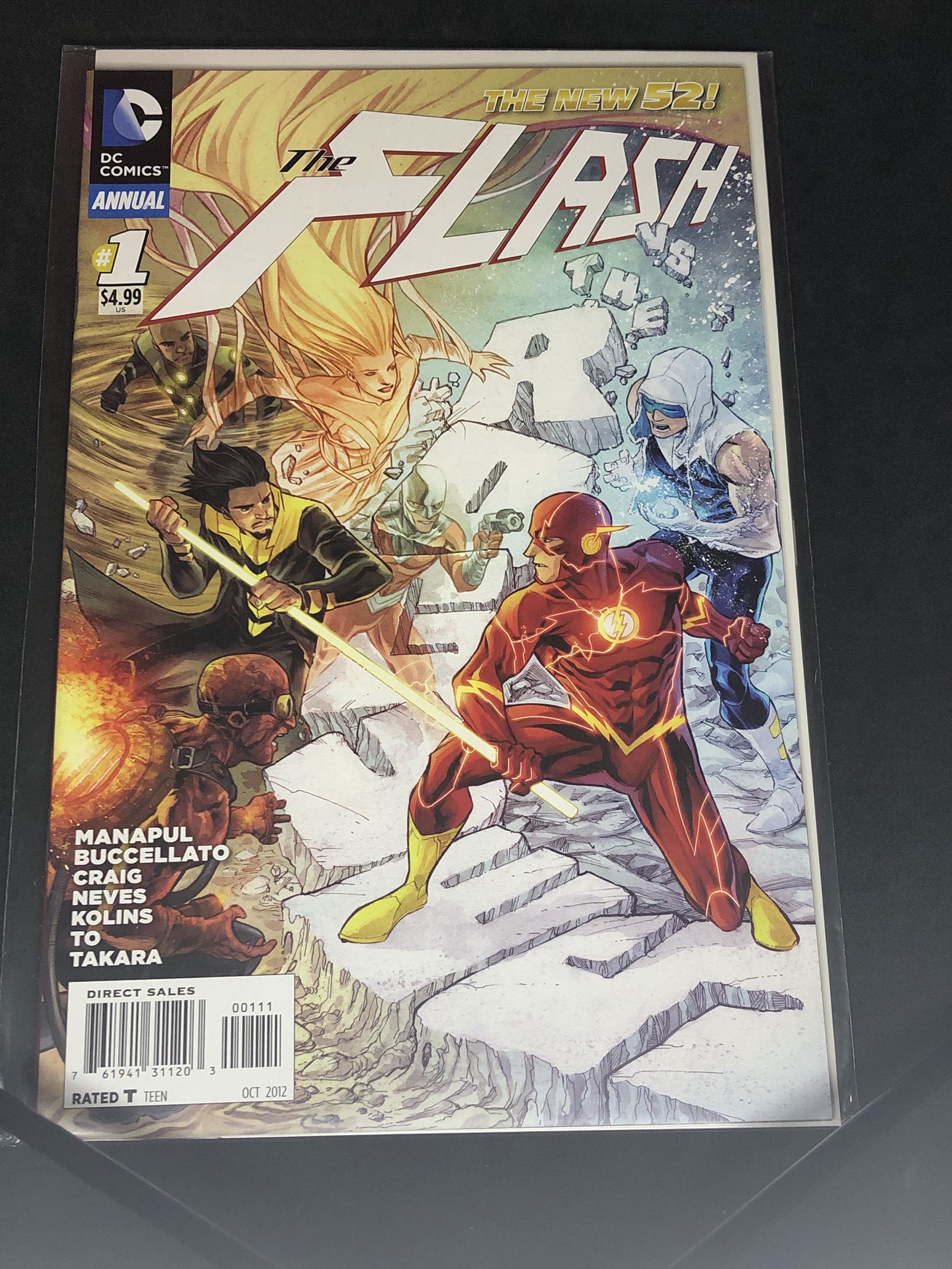 DC The Flash Collectible Comic Book (1 of 1)