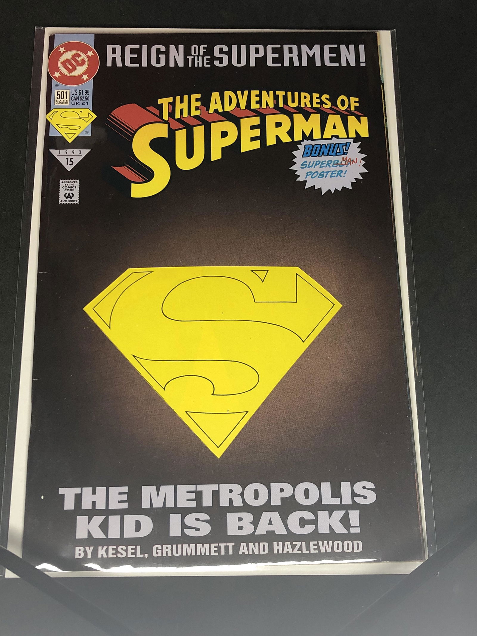 DC Superman Collectible Comic Book (1 of 1)