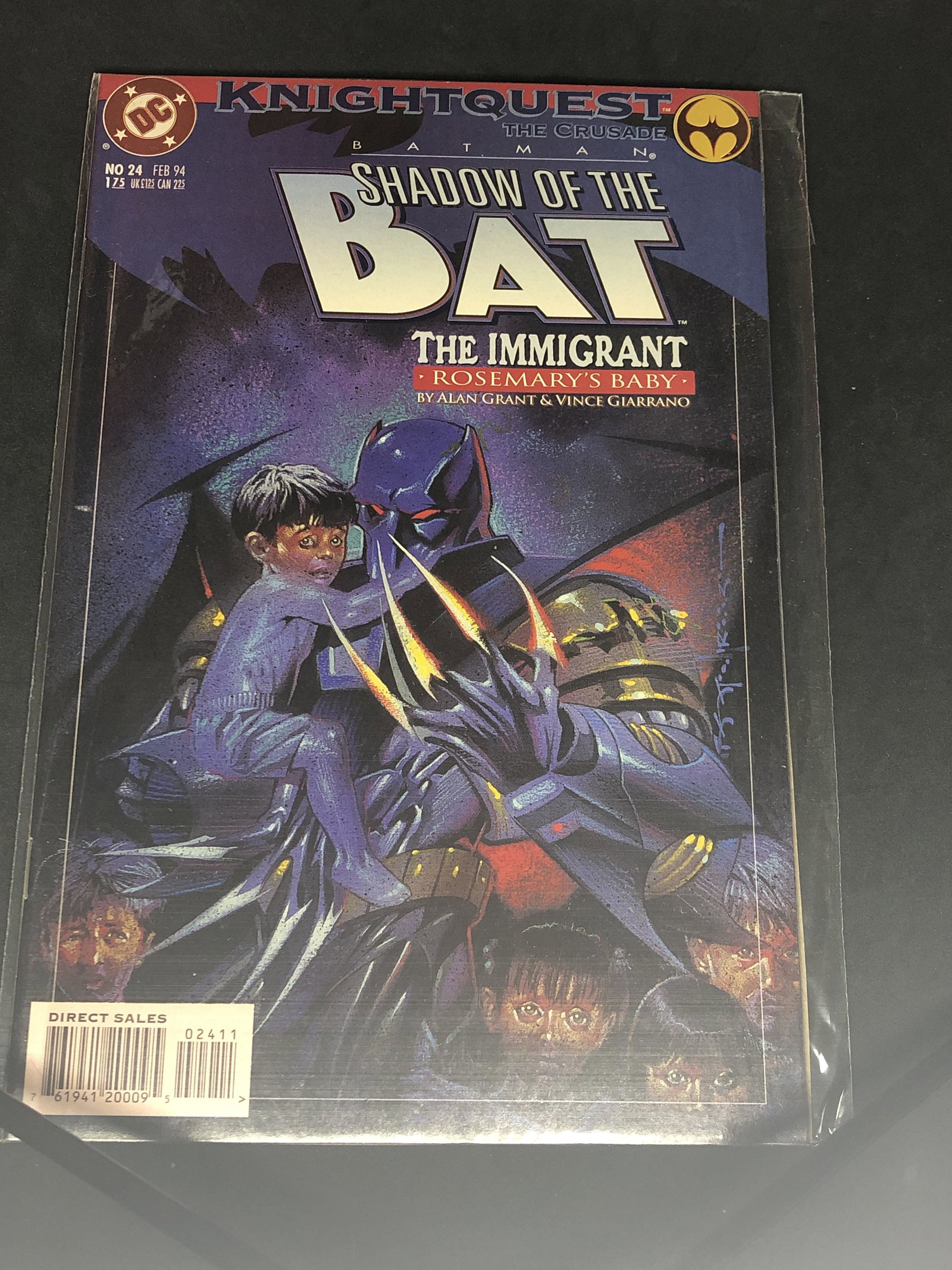 DC Shadow Of The Bat Collectible Comic Book: DC Shadow Of The Bat Collectible Comic Book