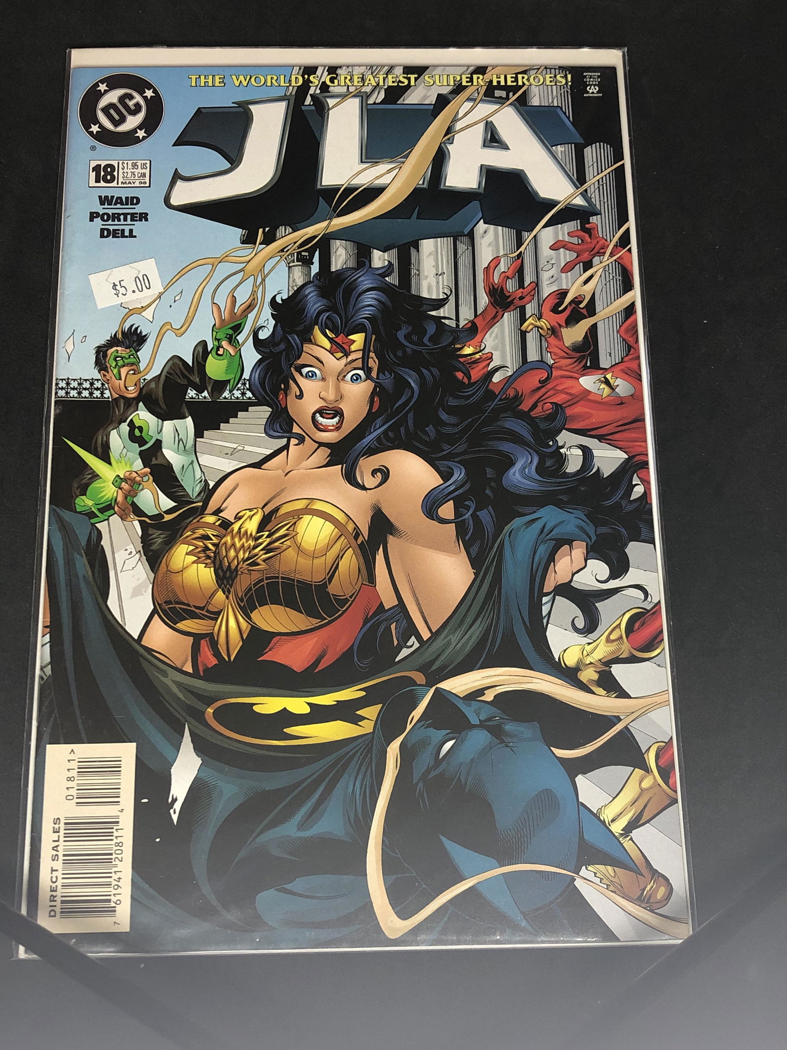 DC Justic League America Collectible Comic Book (1 of 1)