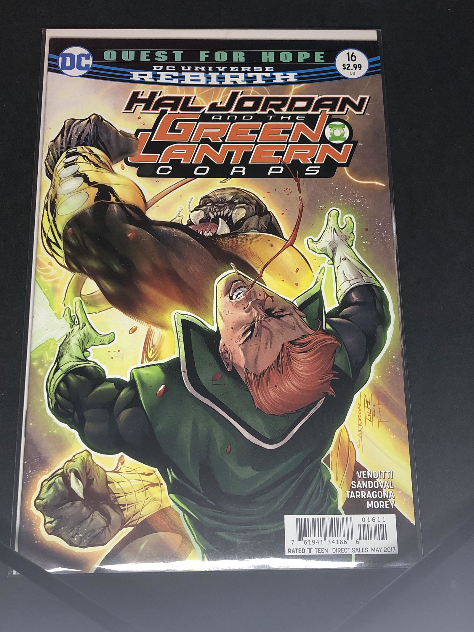 DC Green Lantern Corps Collectible Comic Book (1 of 1)