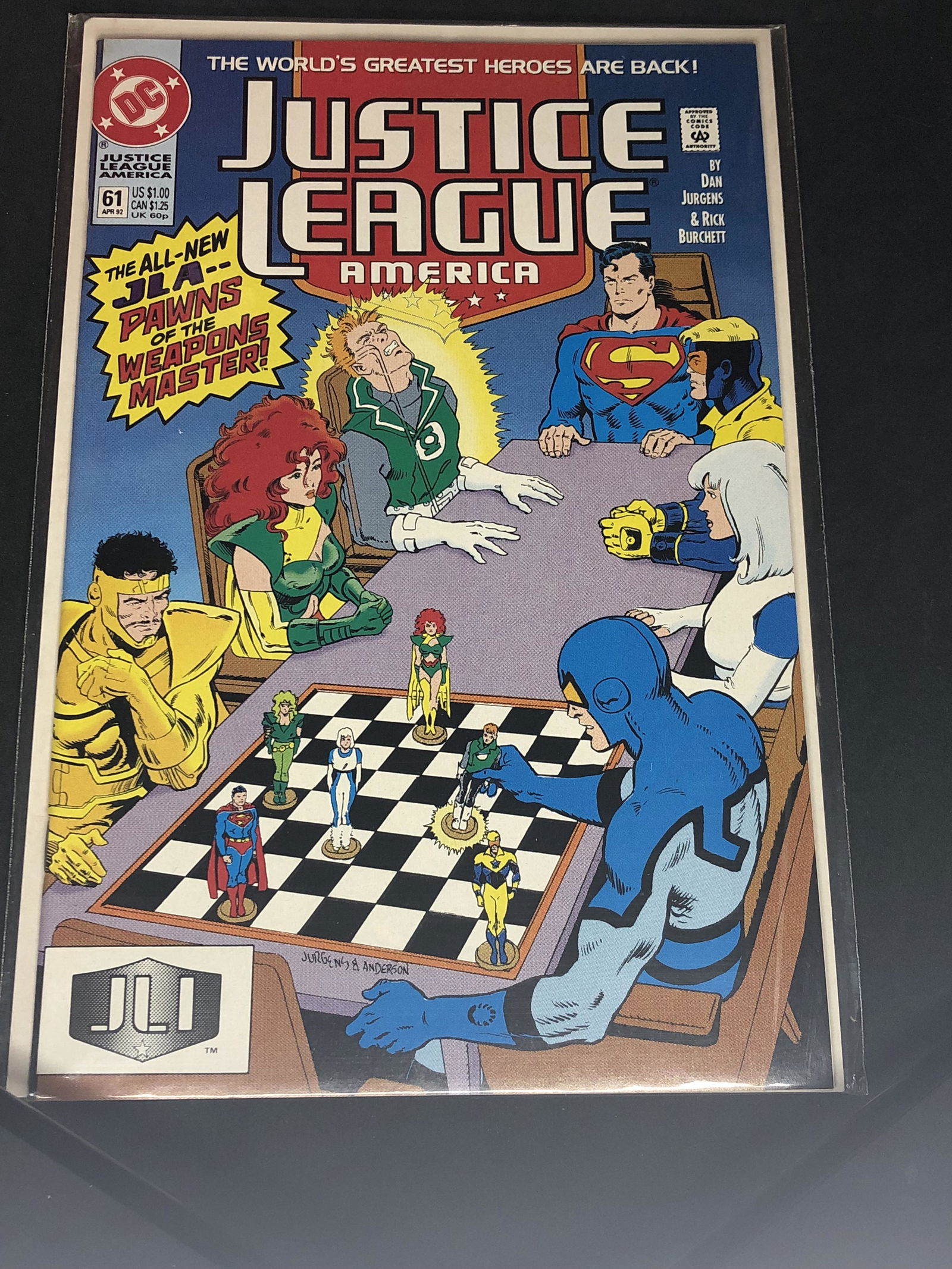 DC Justic League America Collectible Comic Book (1 of 1)
