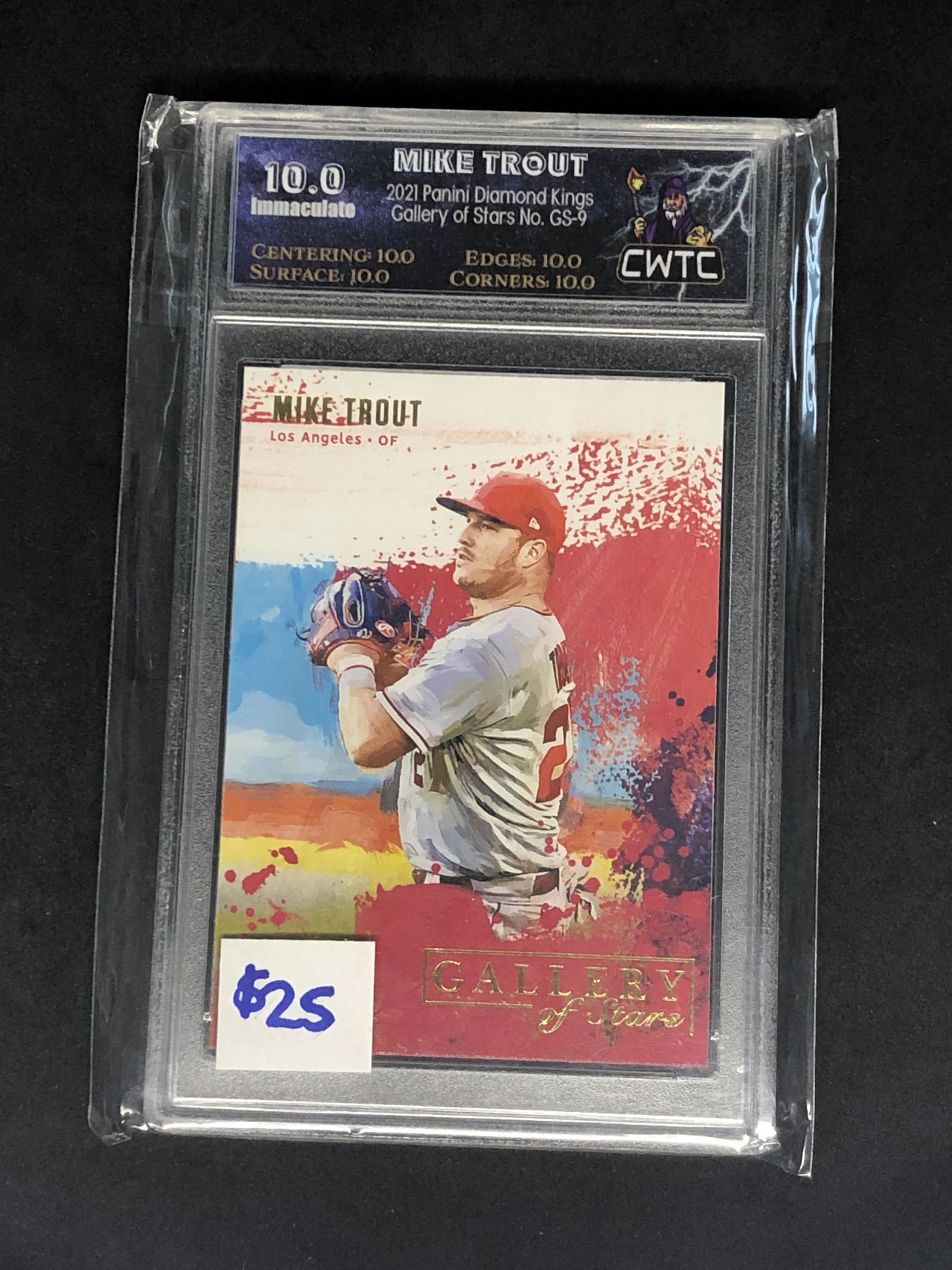 Mike Trout Panini Diamond Kings Graded CWTC 10 (1 of 1)