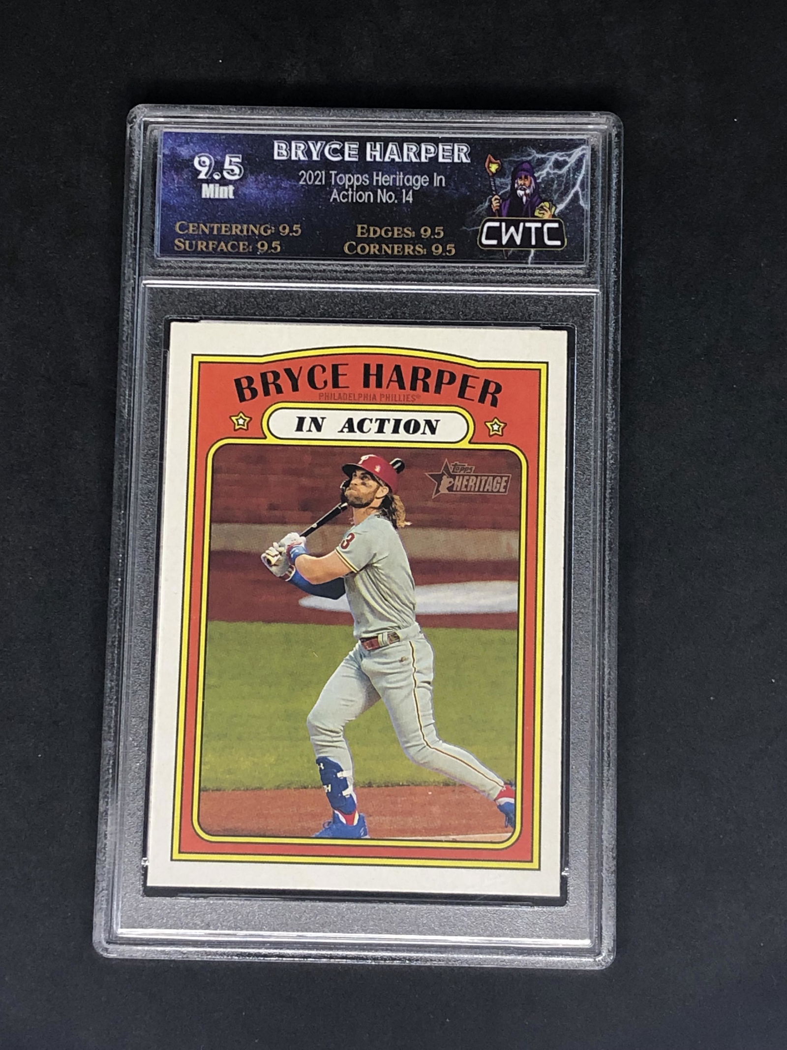 Bryce Harper Topps Heritage Graded CWTC 9.5 (1 of 1)