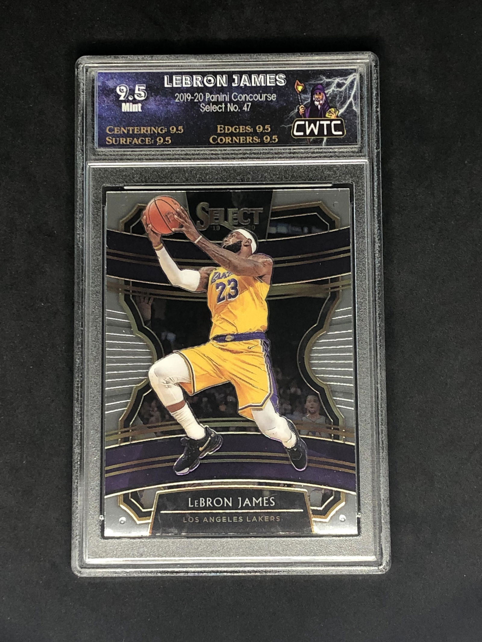 LeBron James Panini Select Graded CWTC 9.5 (1 of 1)