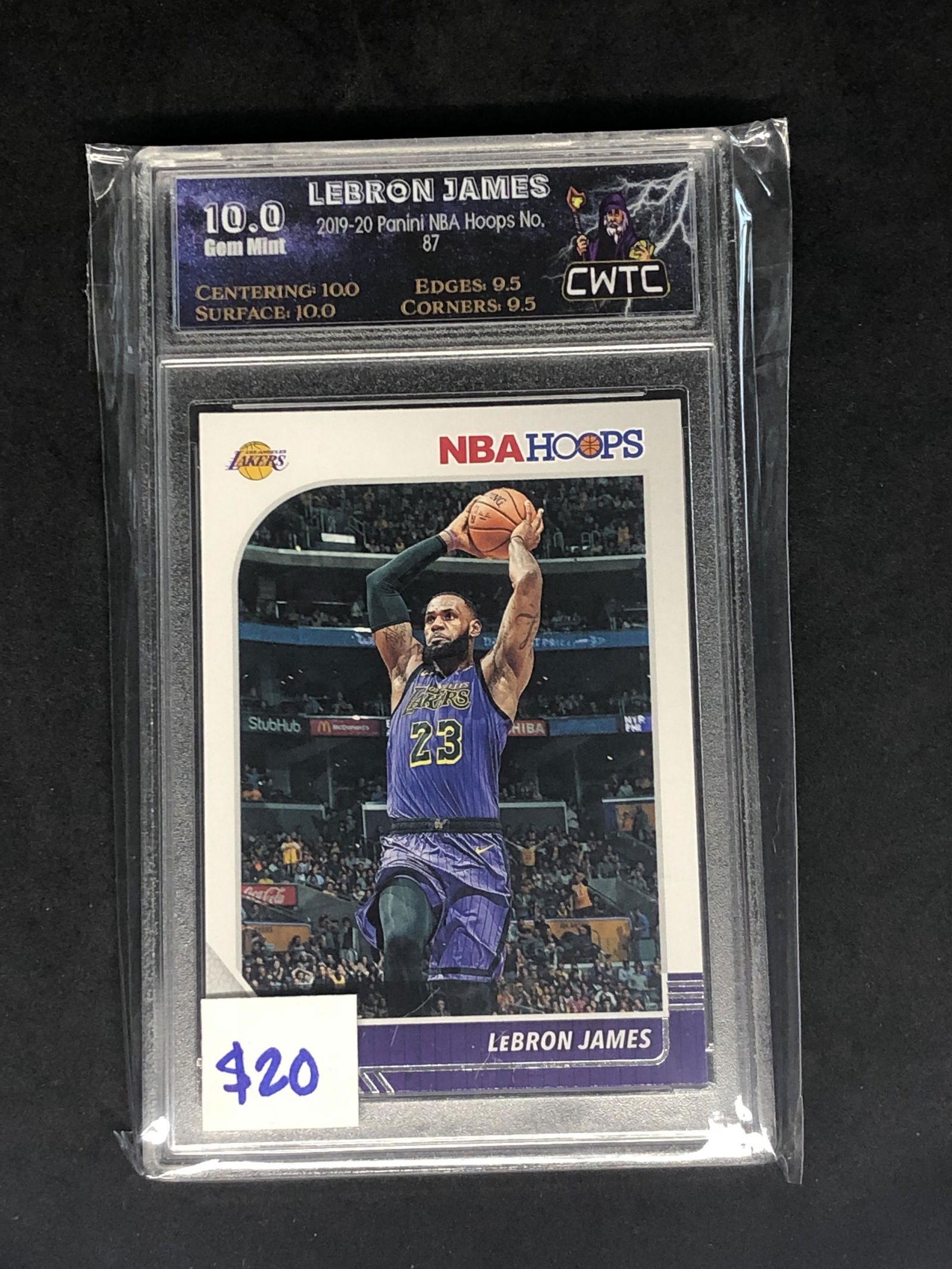 LeBron James Panini NBA Hoops Graded CWTC 10 (1 of 1)
