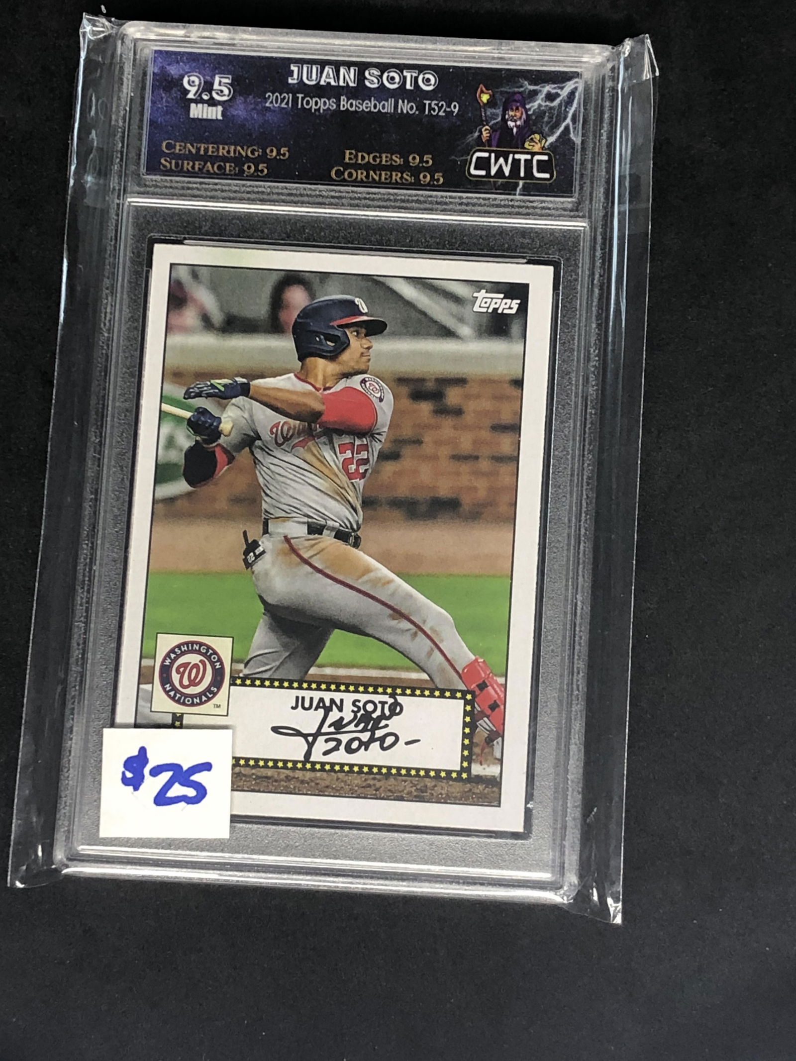 Juan Soto Topps Graded CWTC 9.5 (1 of 1)
