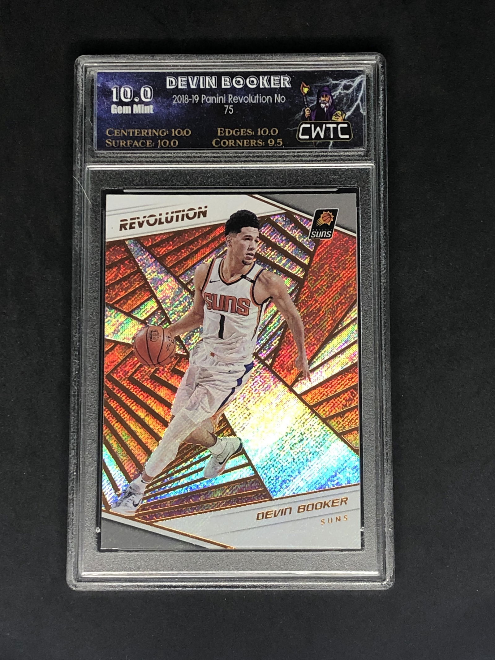 Devin Booker Panini Revolution Graded CWTC 9.5 (1 of 1)