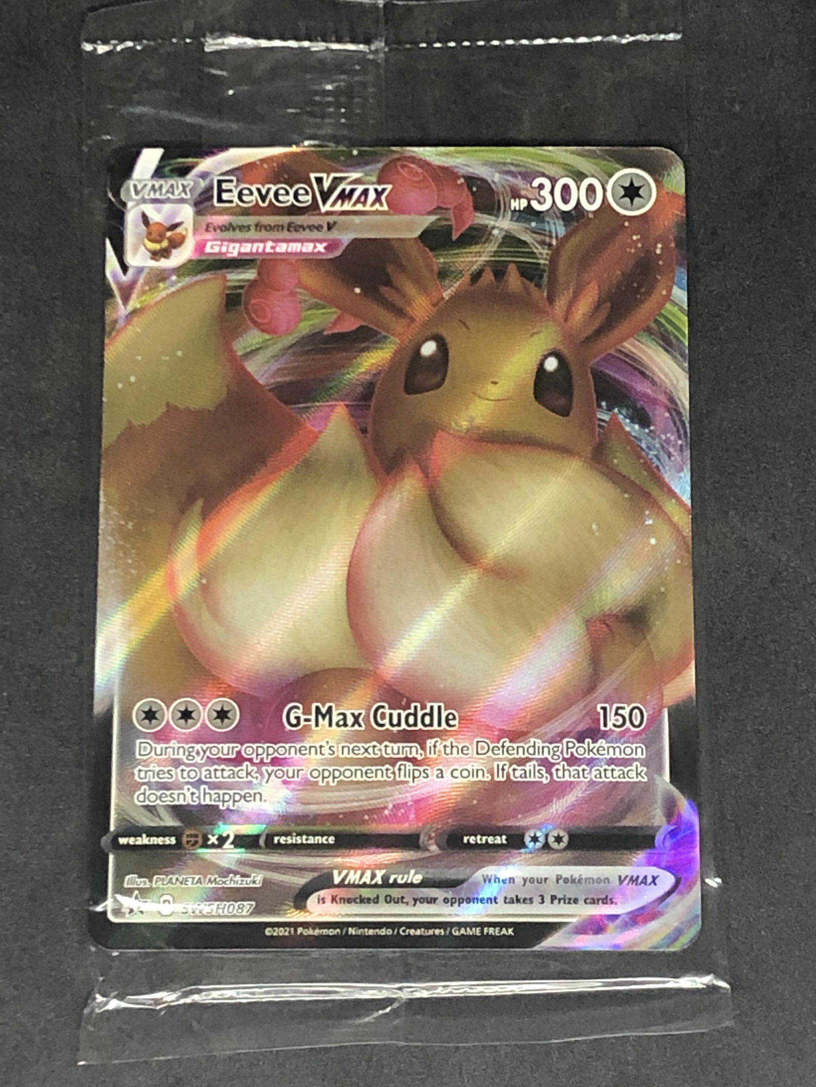 Eevee VMAX Full Art Pokemon Card Sealed (1 of 1)