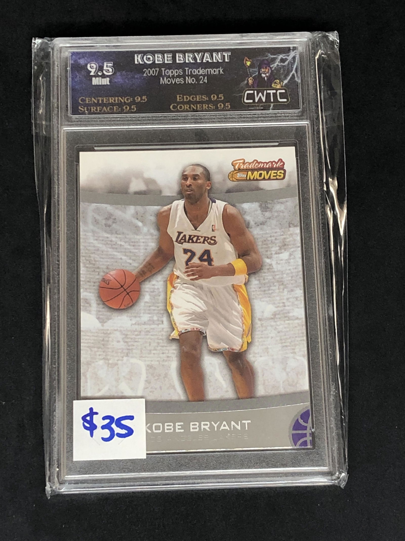 Kobe Bryant Topps Graded CWTC 9.5 (1 of 1)