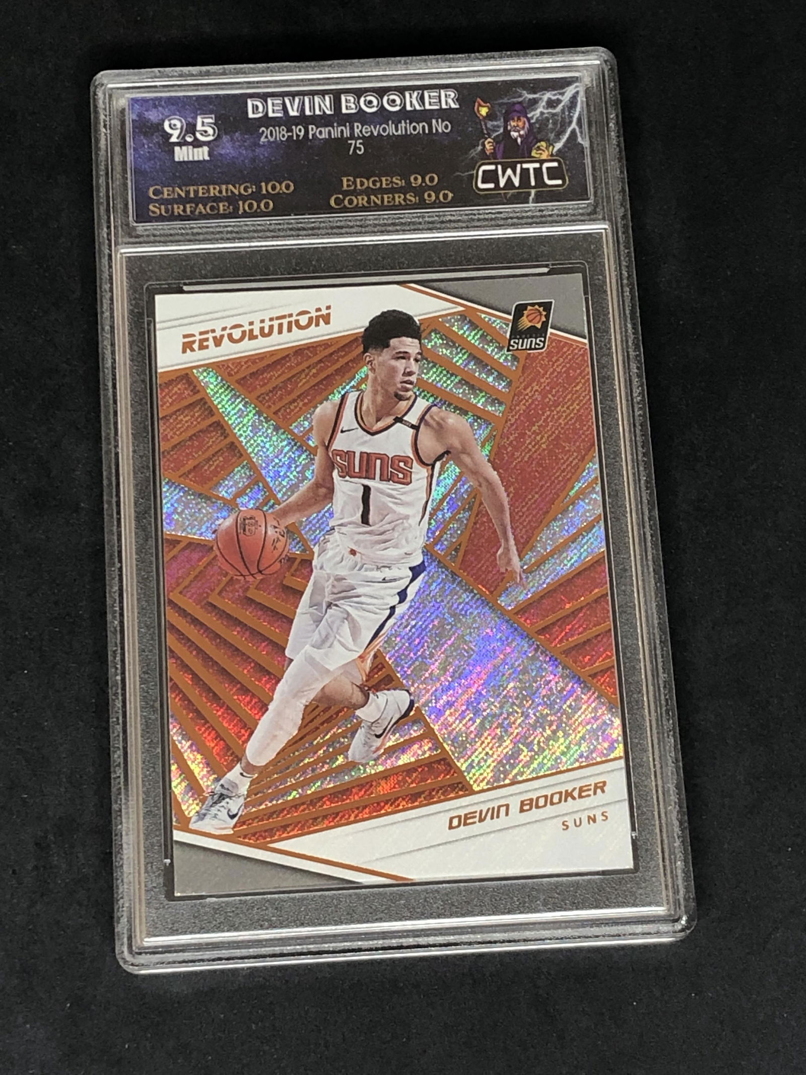 Devin Booker Panini Revolution Graded CWTC 9.5 (1 of 1)
