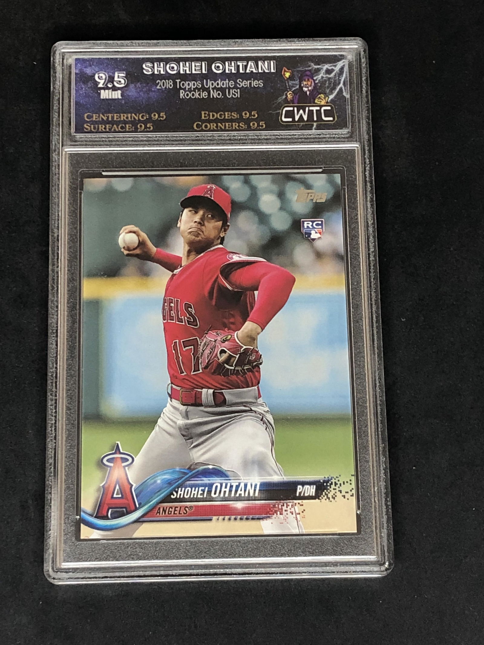 Shohei Ohtani Topps Rookie Graded CWTC 9.5 (1 of 1)