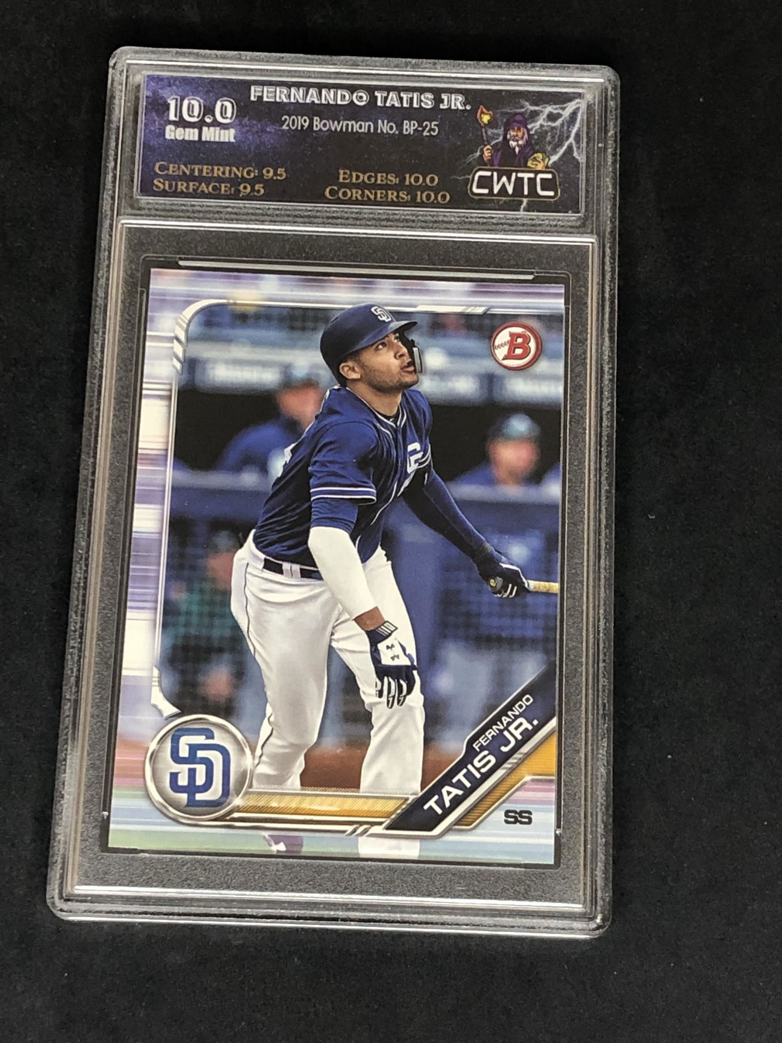 Fernando Tatis Jr. Bowman Graded CWTC 10 (1 of 1)