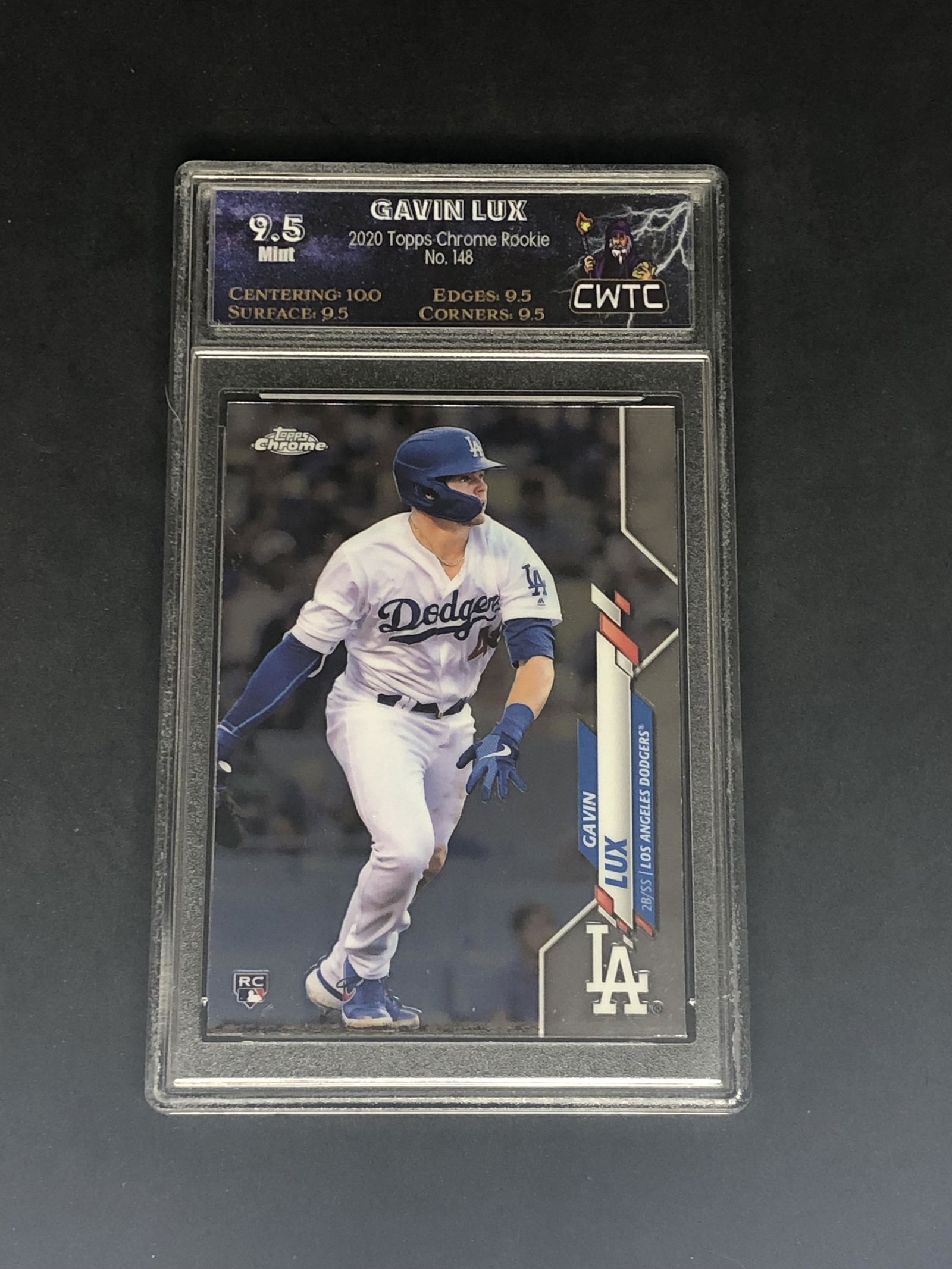 Gavin Lux Topps Chrome Rookie Graded CWTC 9.5 (1 of 1)