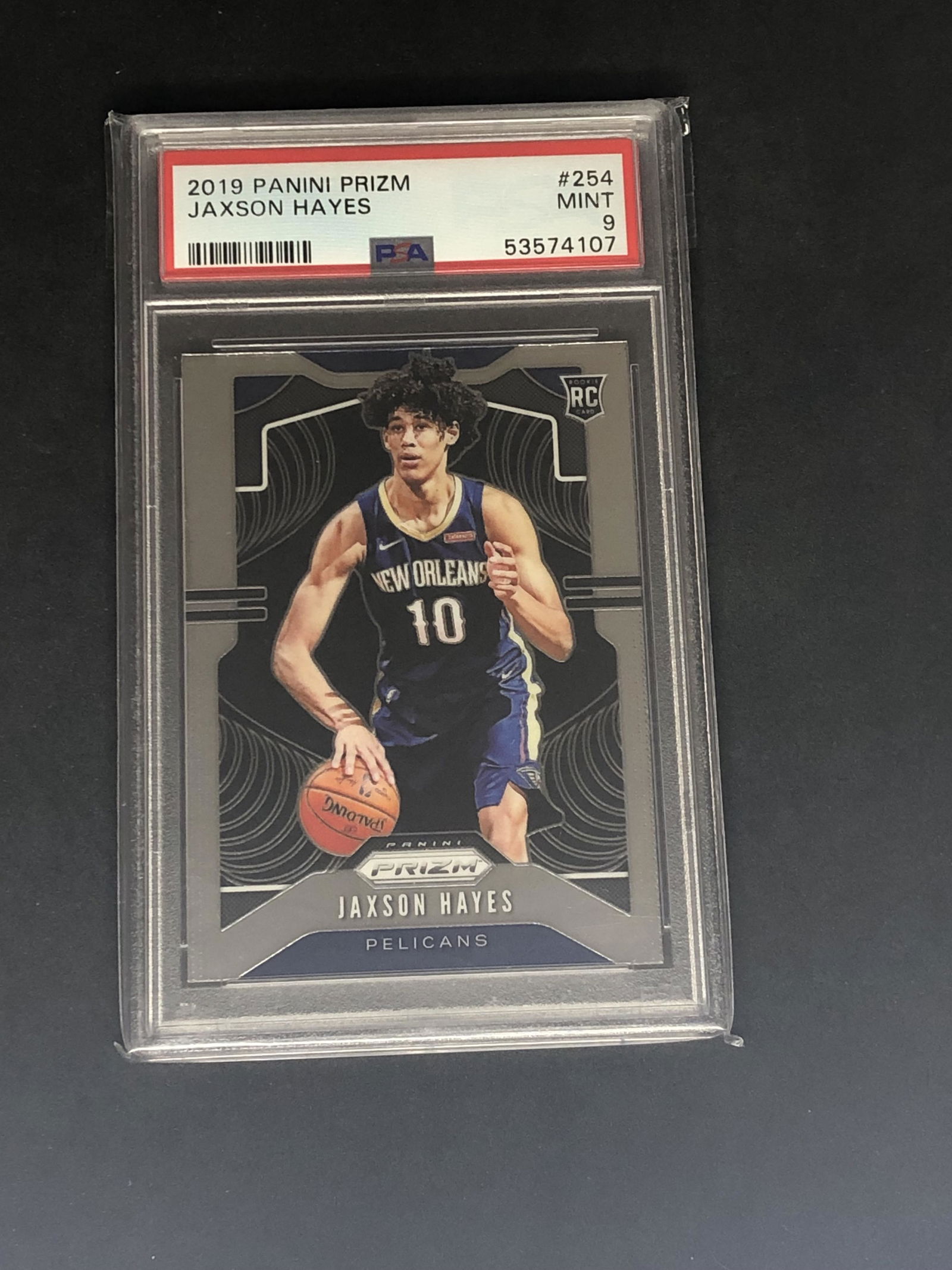 Jaxson Hayes Panini Prizm Rookie Graded PSA 9 (1 of 1)