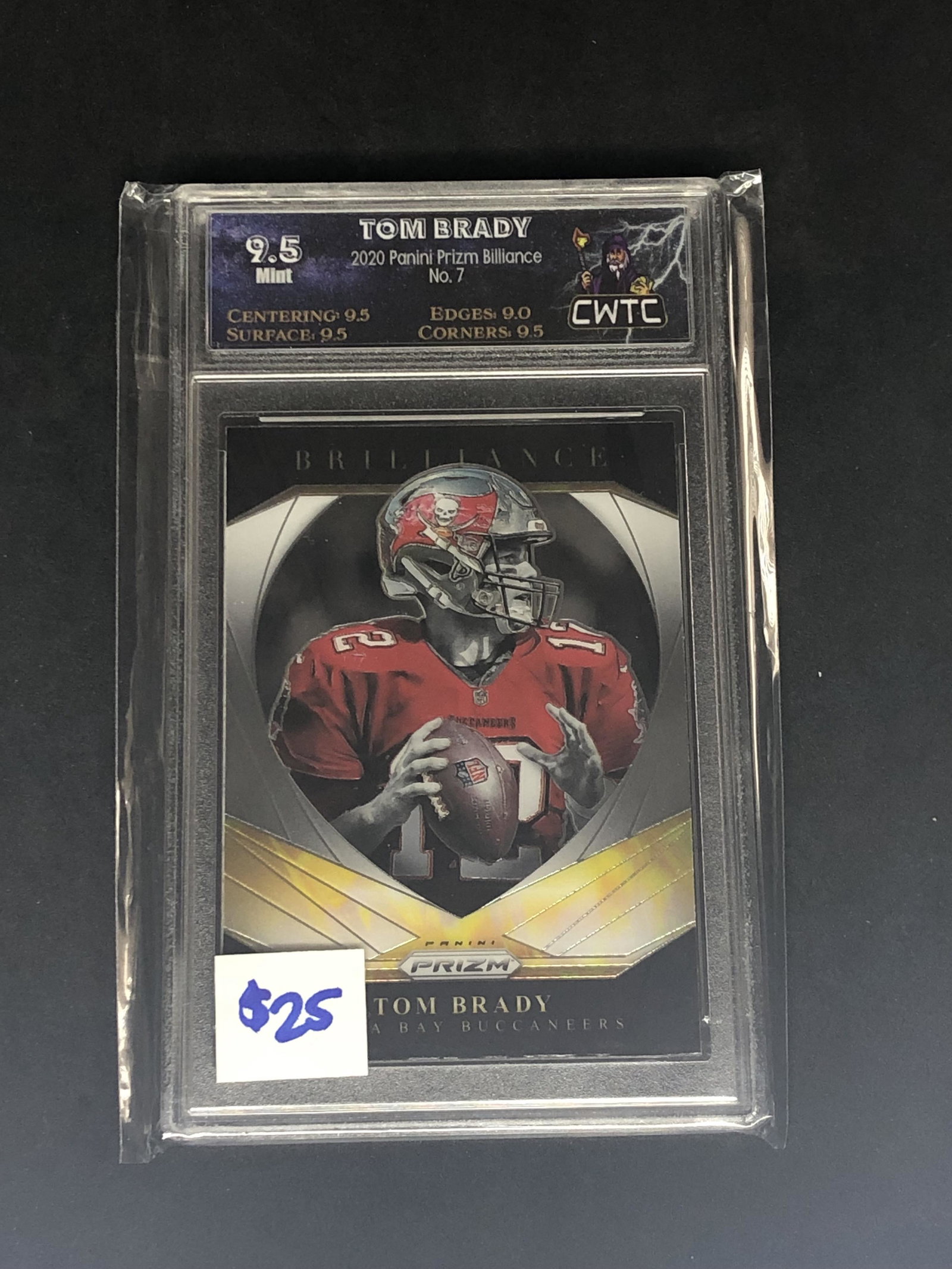 Tom Brady Panini Prizm Graded CWTC 9.5 (1 of 1)