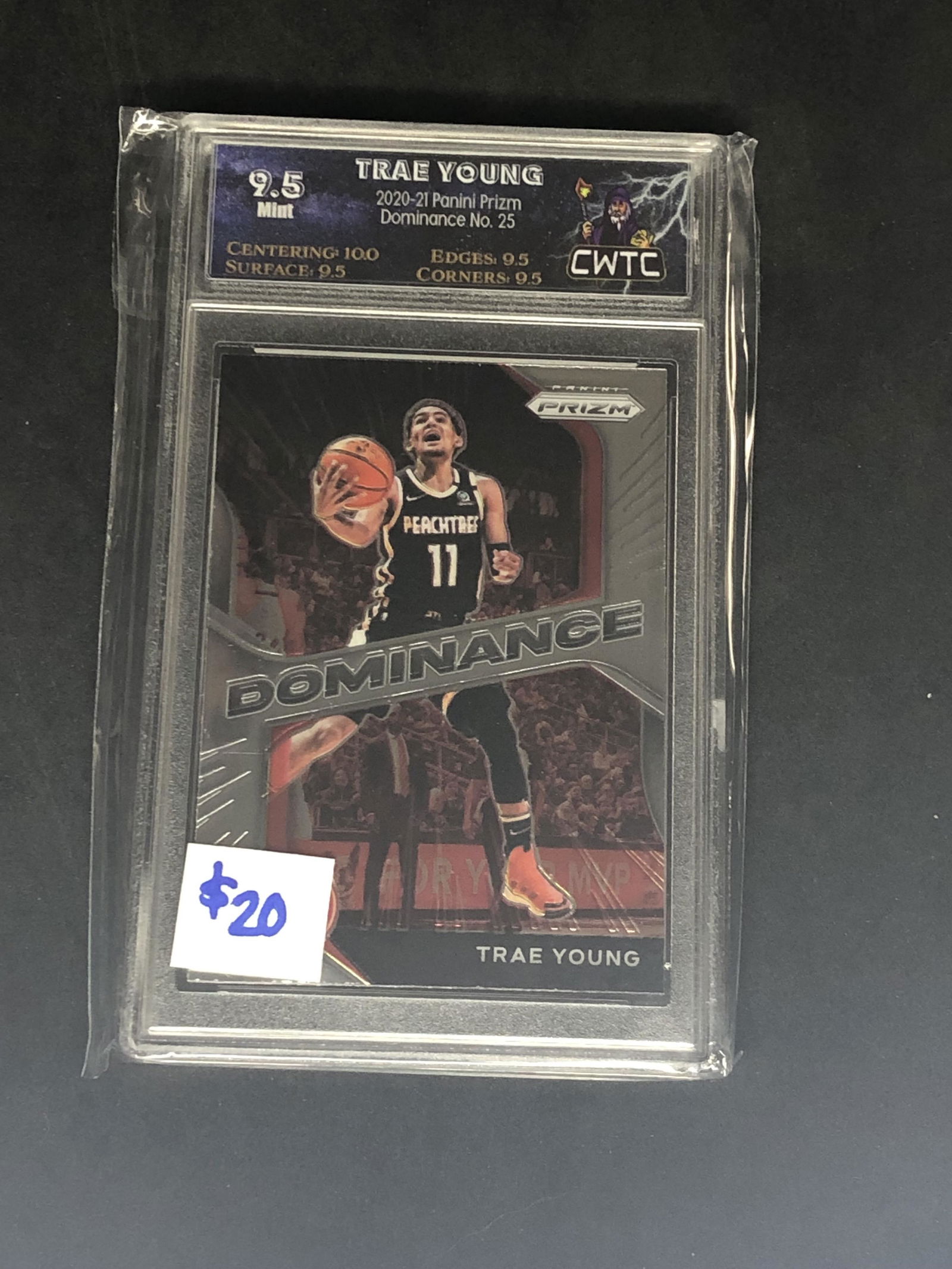 Trae Young Panini Prizm Graded CWTC 9.5 (1 of 1)