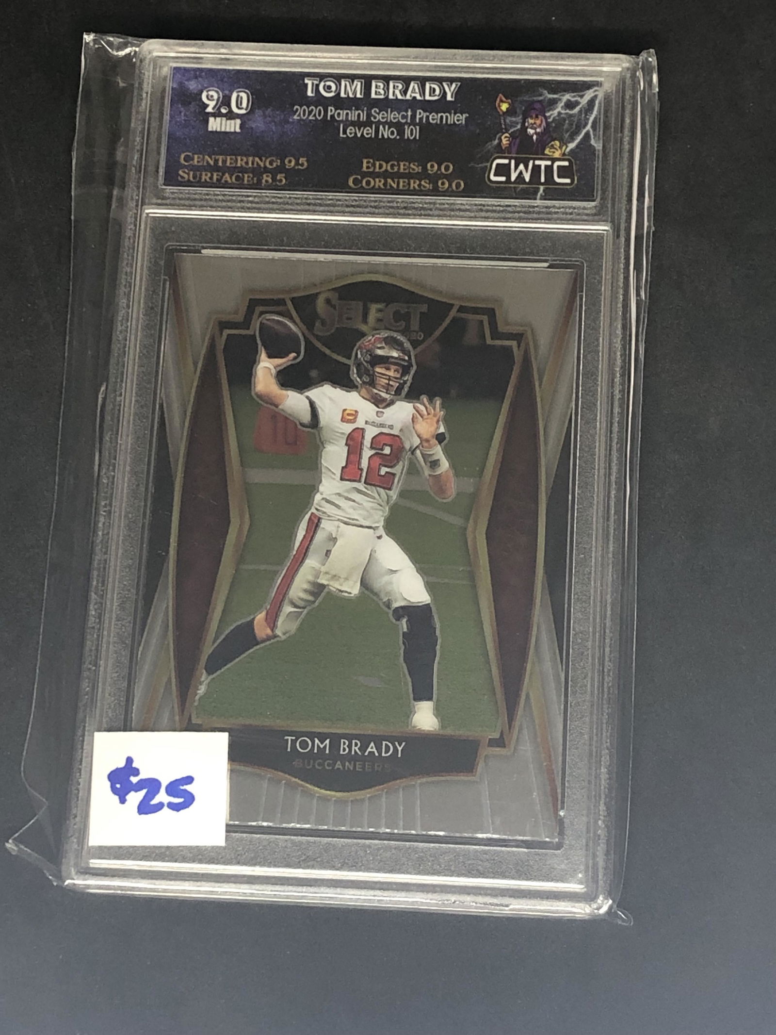 Tom Brady Panini Select Graded CWTC 9 (1 of 1)