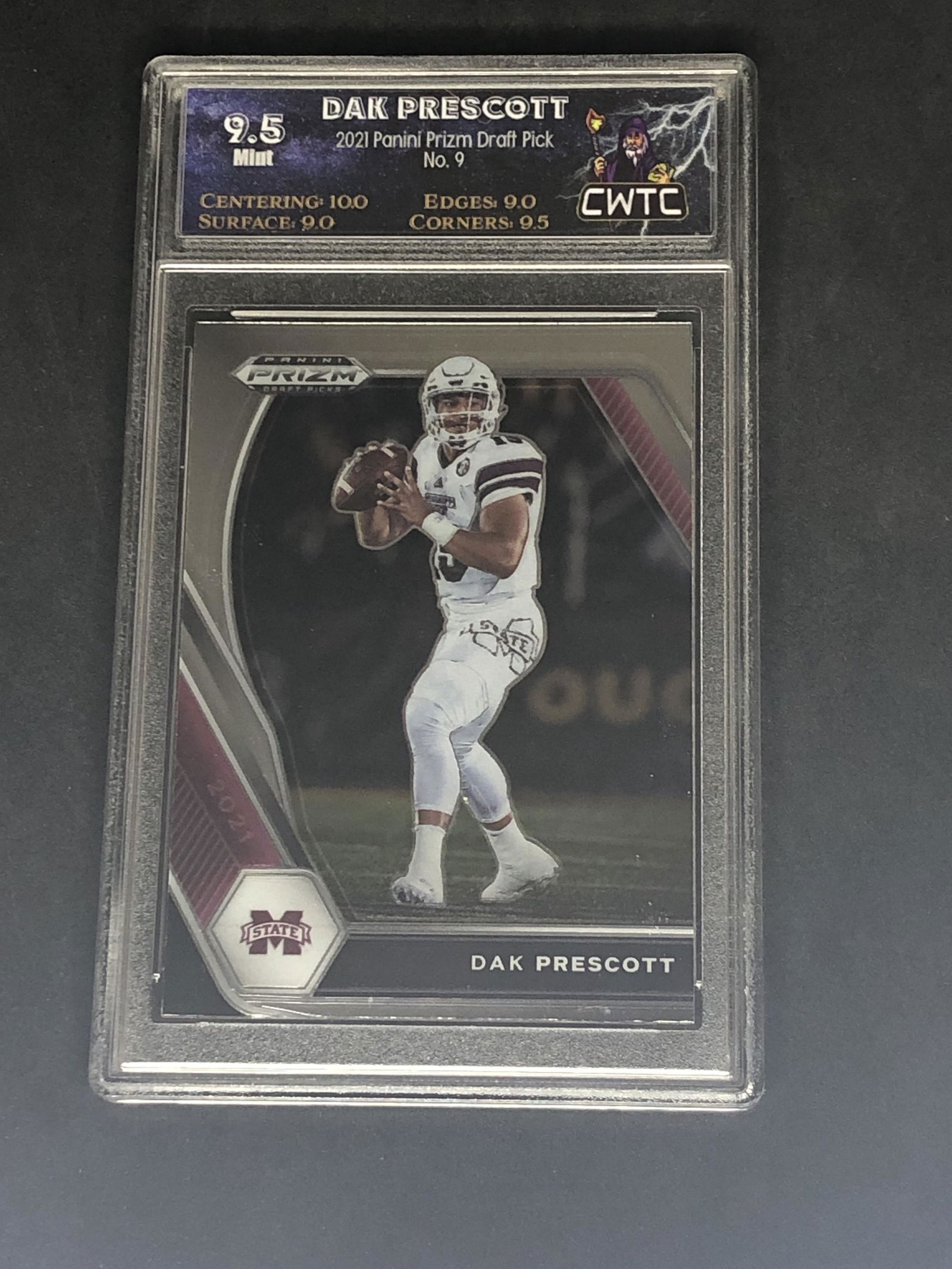 Dak Prescott Panini Prizm Graded CWTC 9.5 (1 of 1)