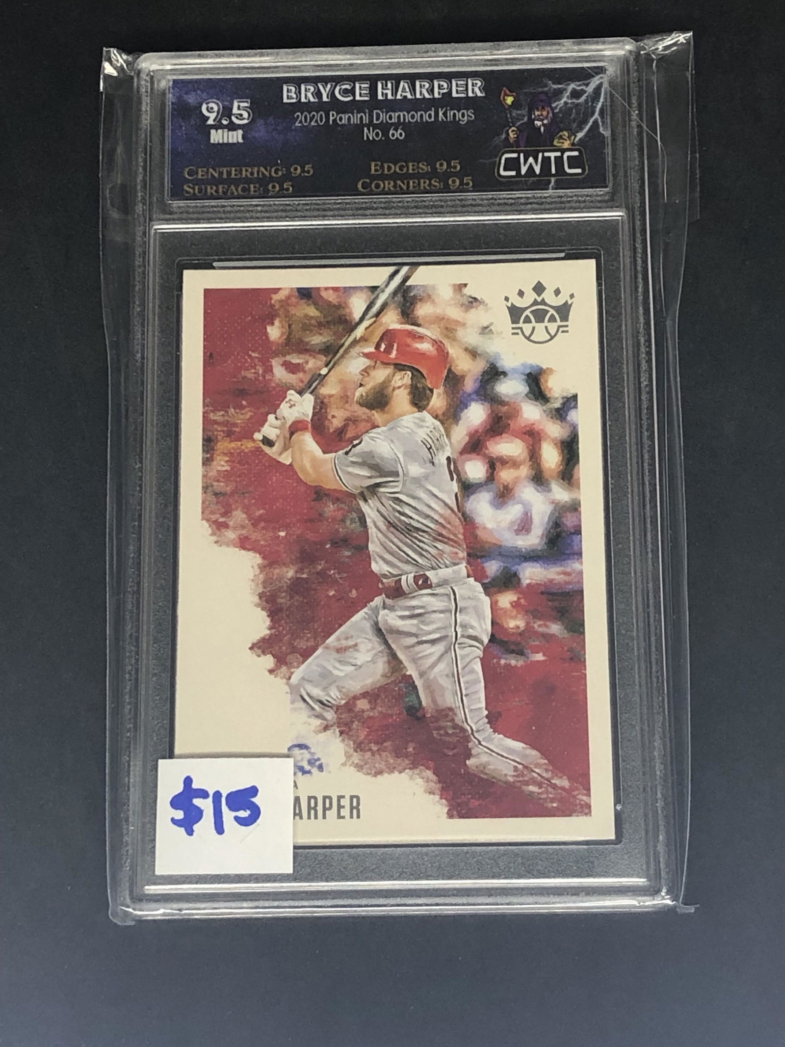 Bryce Harper Panini Diamond Kings Graded CWTC 9.5 (1 of 1)