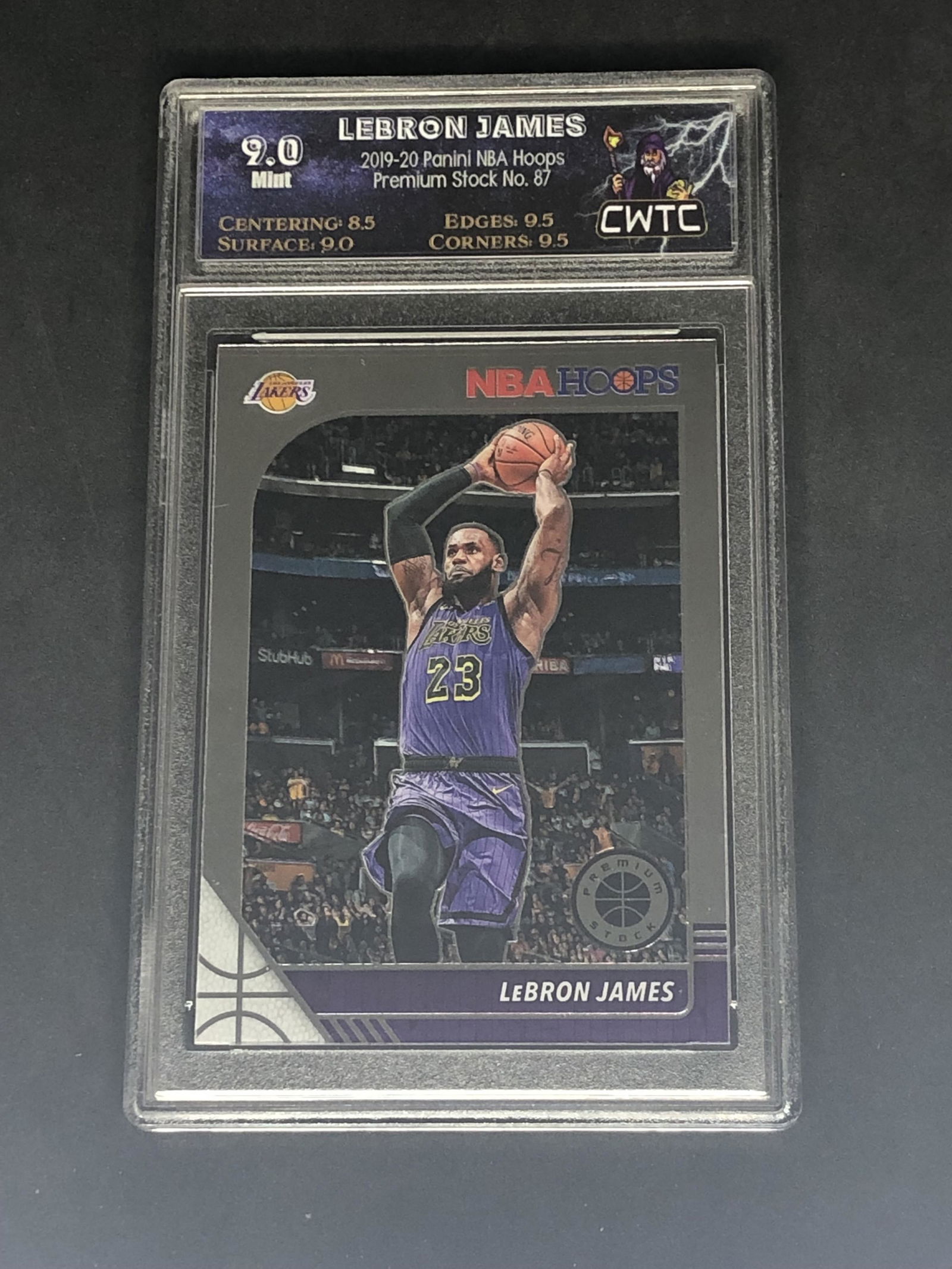 LeBron James Panini NBA Hoops Graded CWTC 9 (1 of 1)