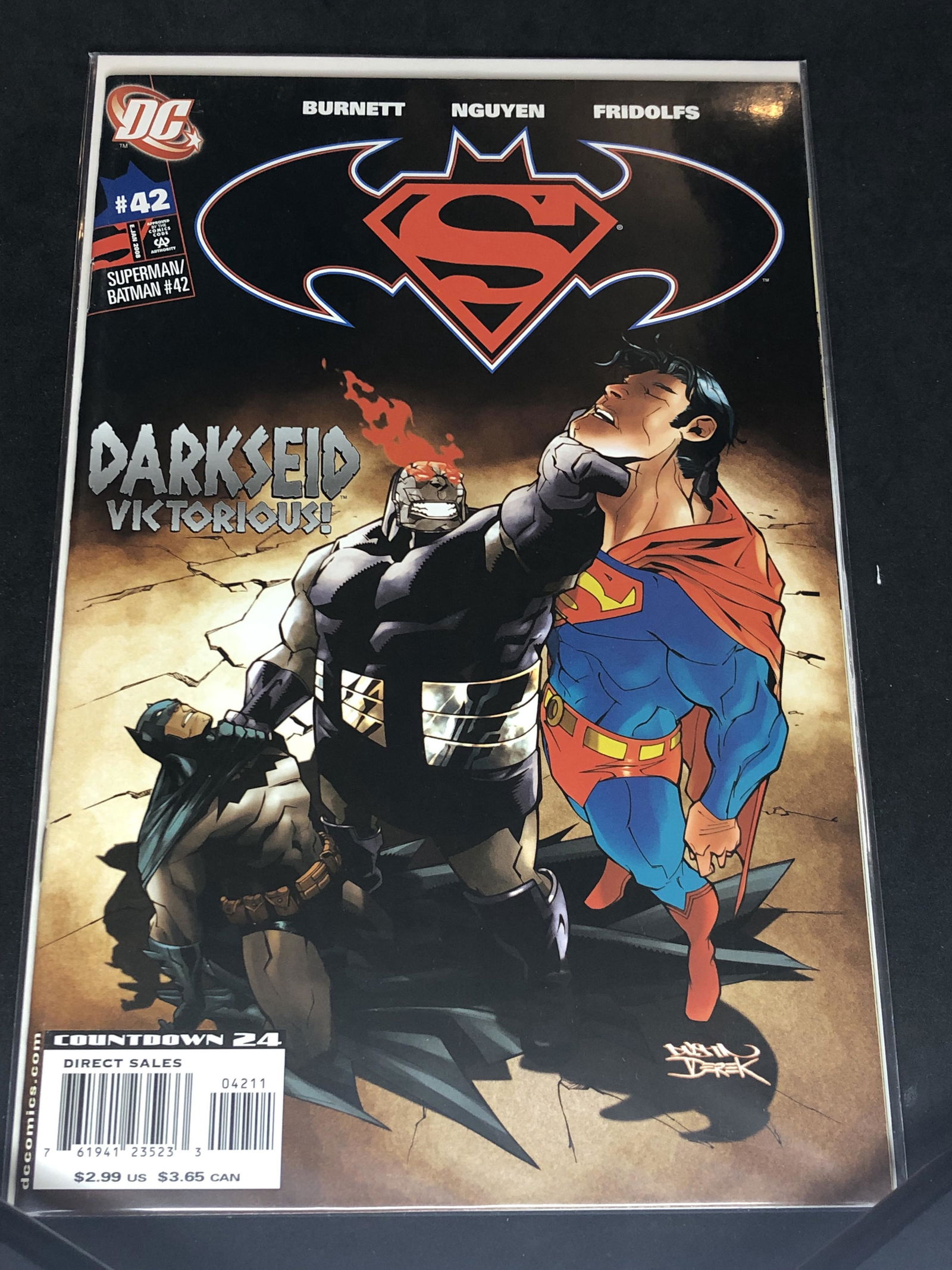 DC Batman / Superman Collectible Comic Book (1 of 1)